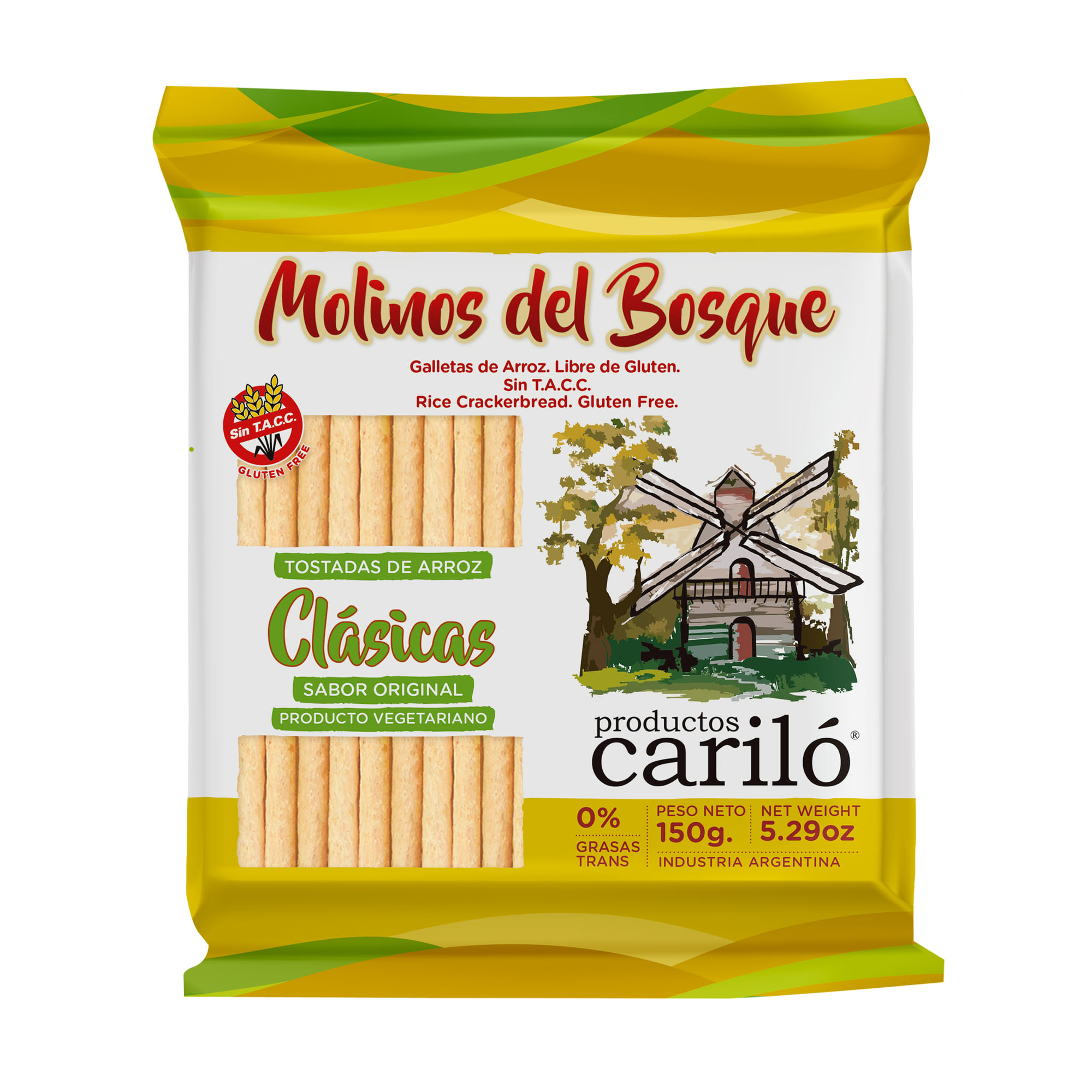 Tostadas De Arroz Molinos Del Bosque Clasicas 150g