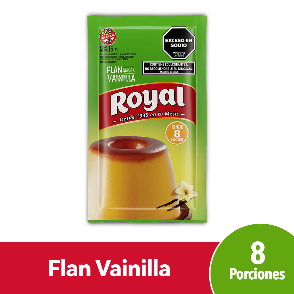 Flan Royal De Vainilla 16 G