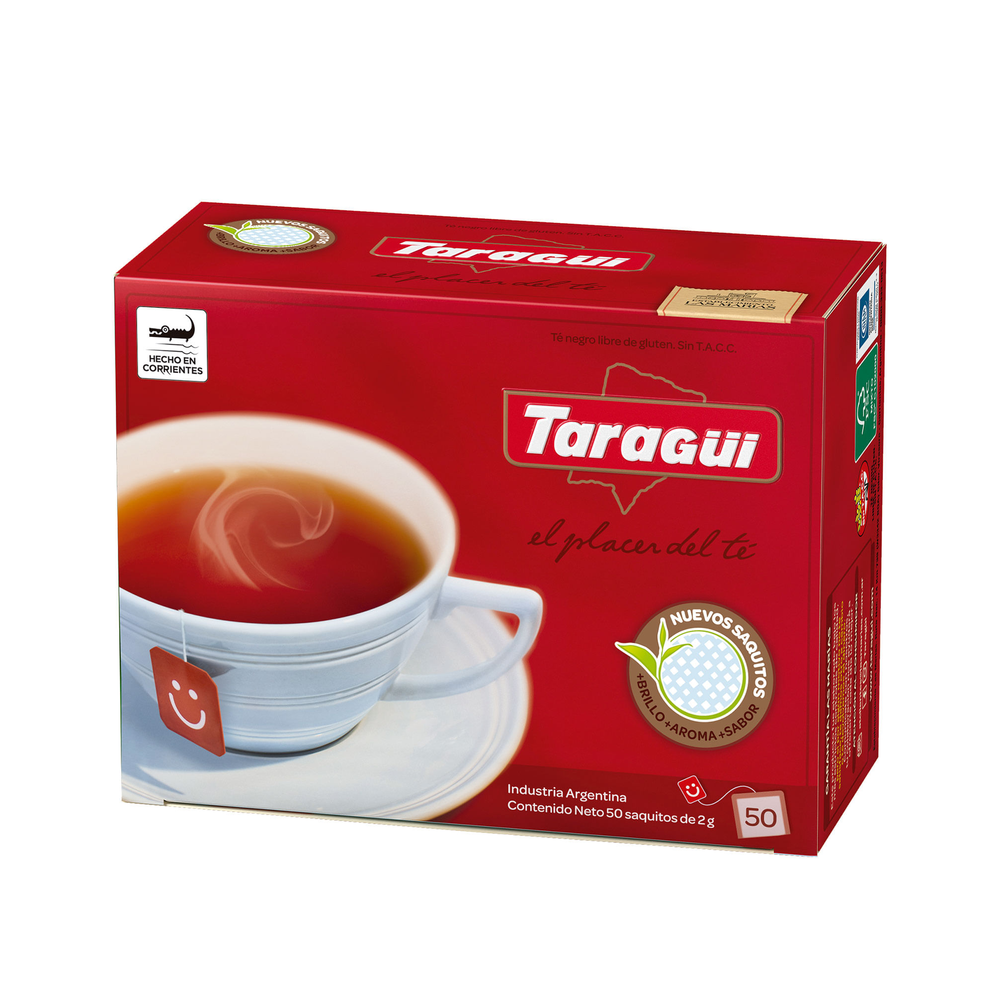 Té Negro Taragüi 50u