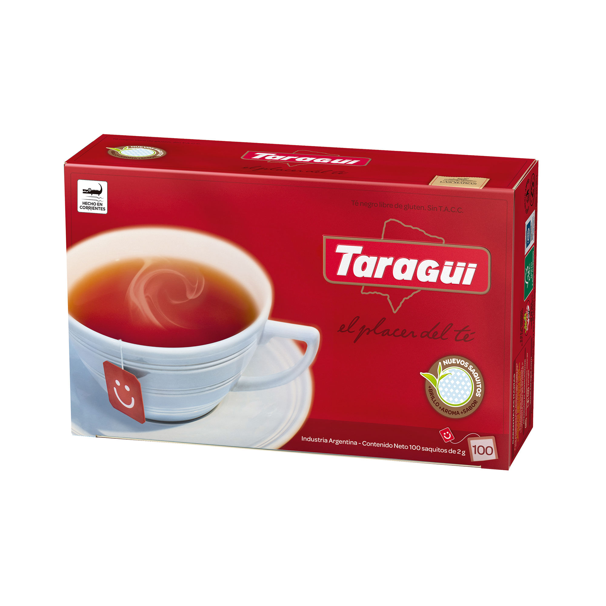 Té Negro Taragui 100u