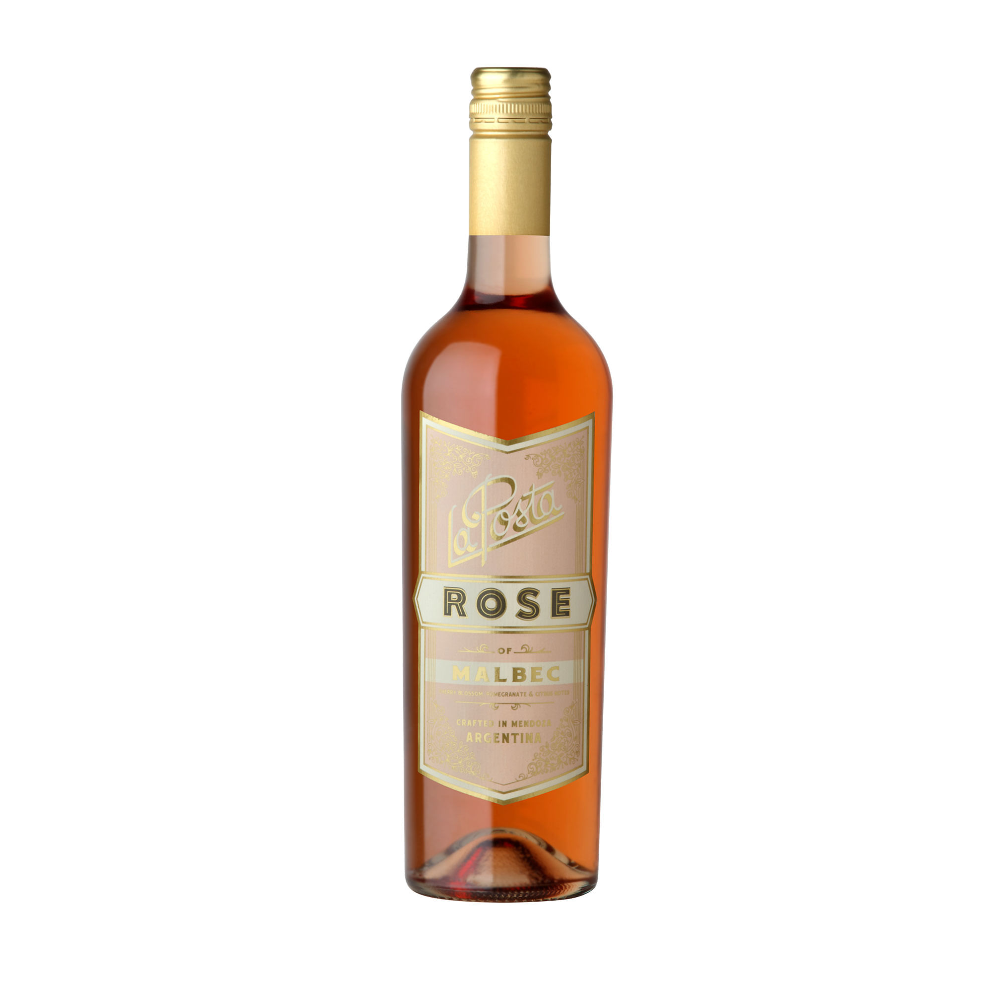 Vino rosado Rosé de Malbec La Posta 750 ml