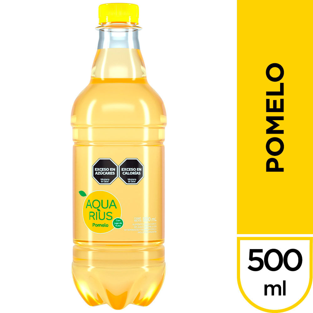 Agua saborizada de pomelo Aquarius 500 ml
