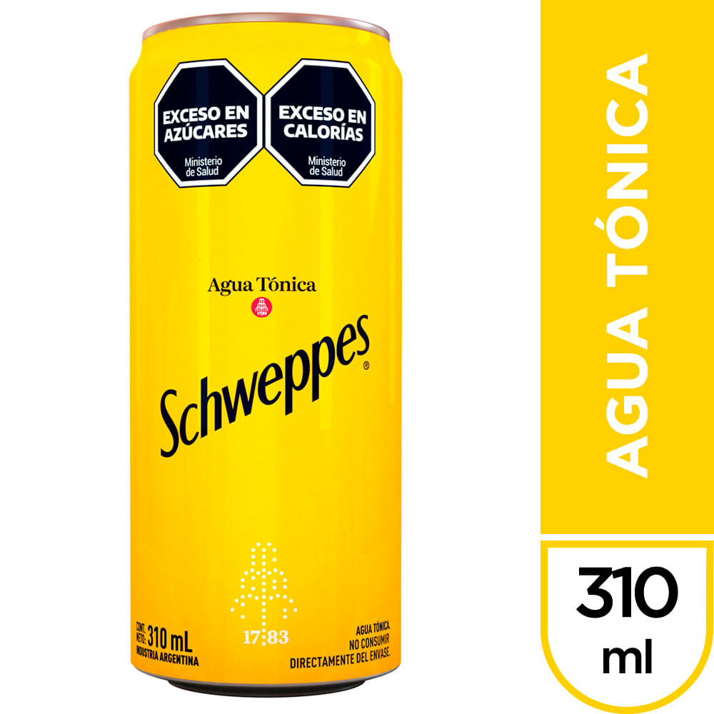 Gaseosa tónica Scweppes 310 ml