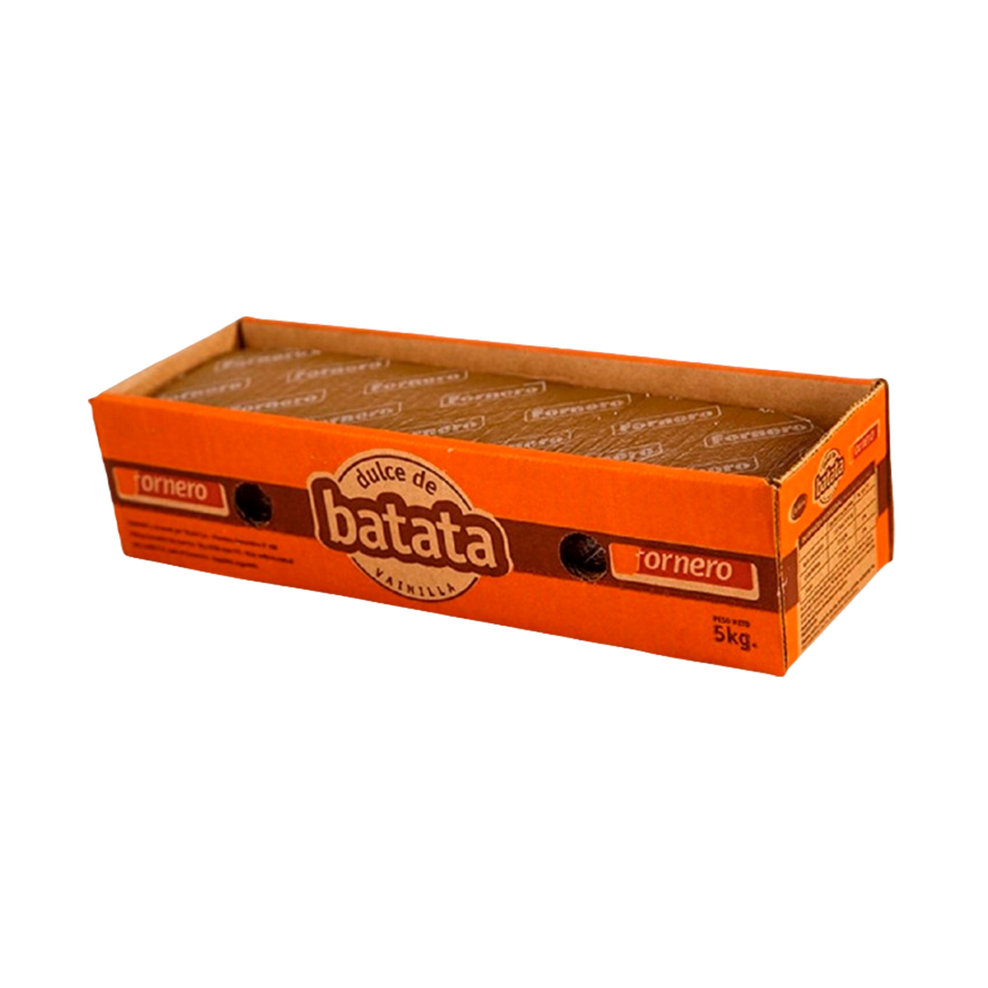 Dulce de batata Fornero con vainilla x kg.