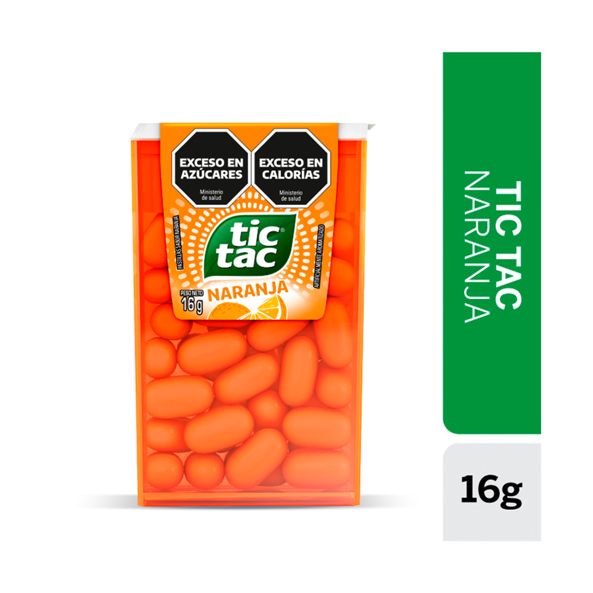 Pastillas Tic Tac Naranja 33un 16g