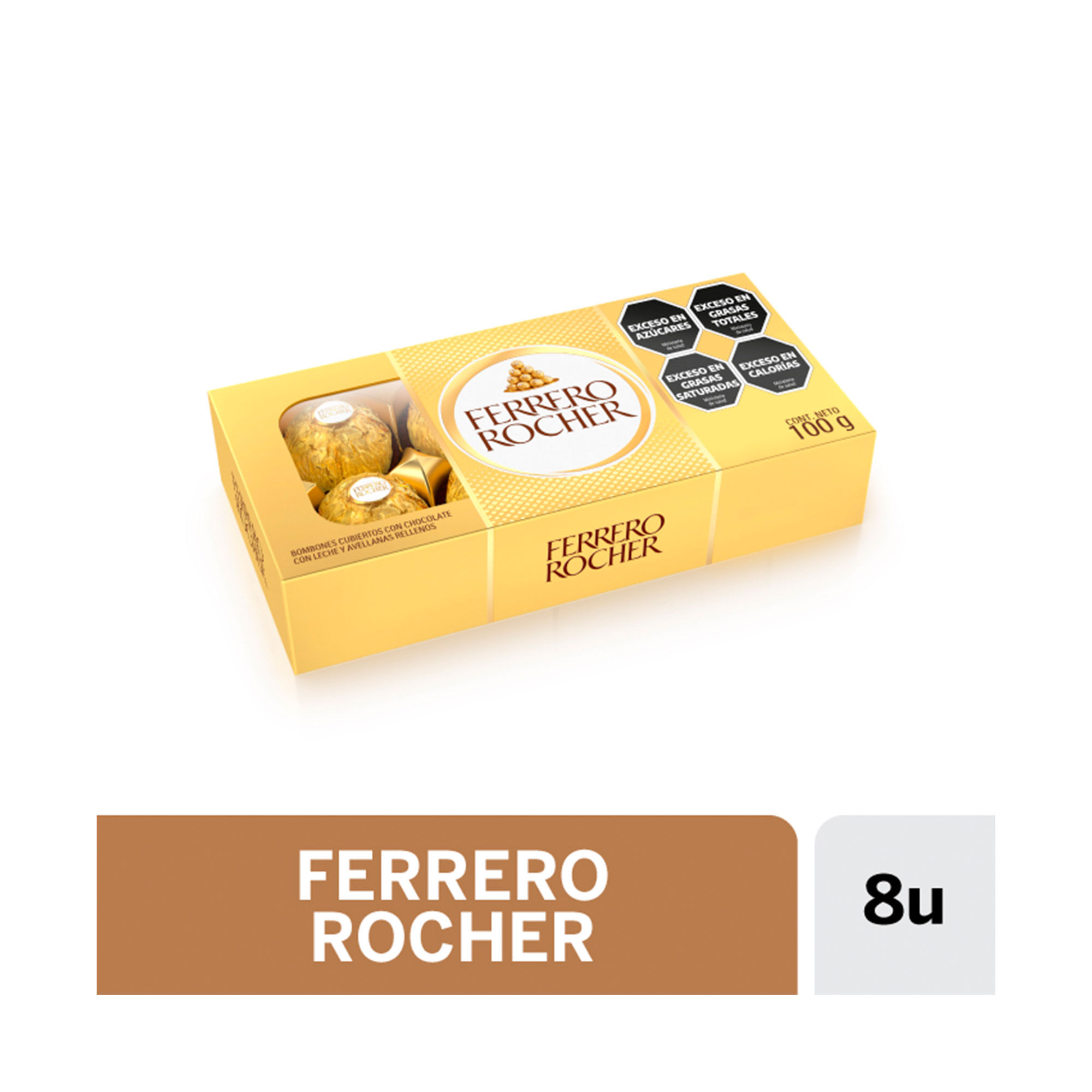 Bombones Ferrero Rocher 8un