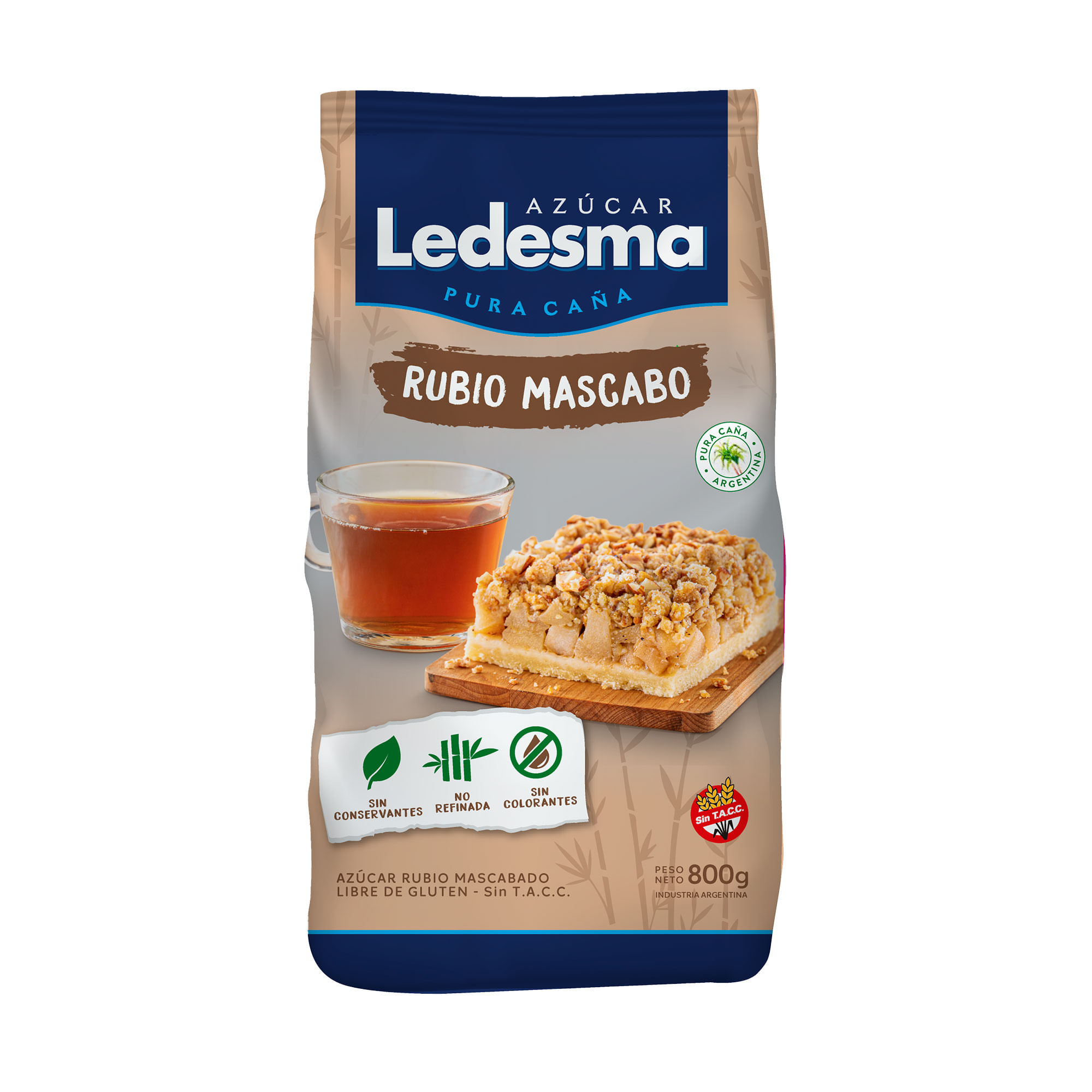 Azúcar mascabo Ledesma 800 g.