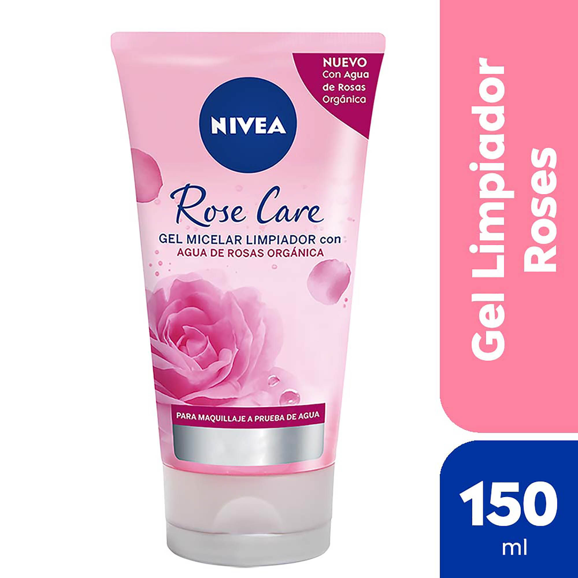 Gel Micelar Limpiador Nivea Rose Care 150ml