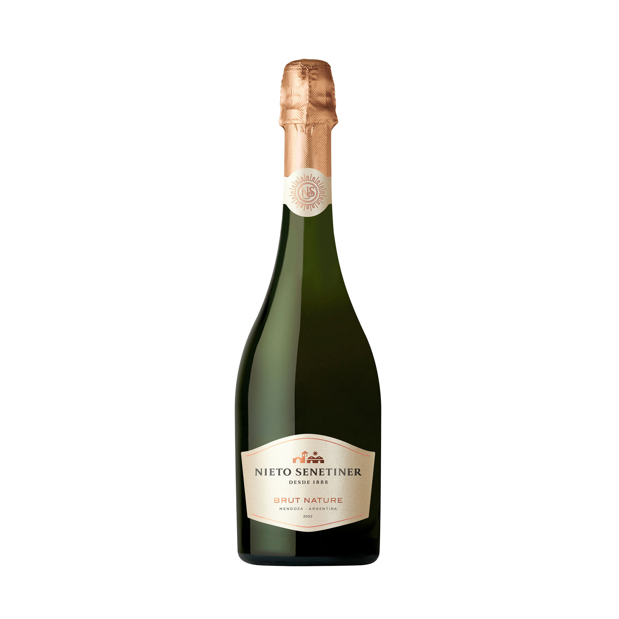 Espumante Nieto senetiner brut nature 750 cc.