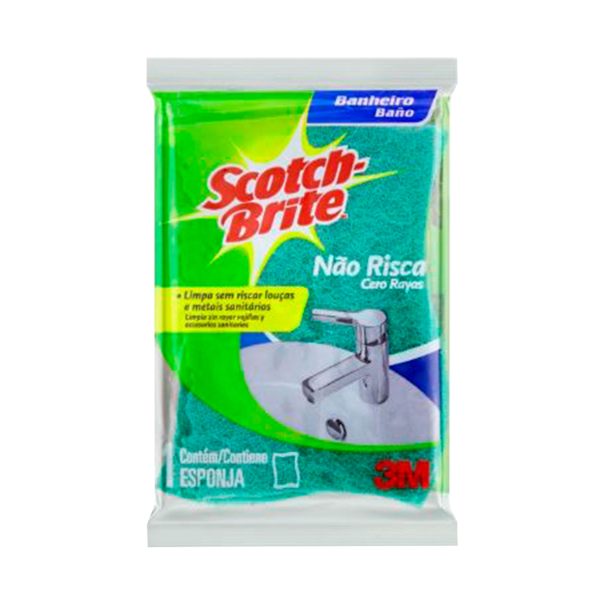 Fibra esponja sanitaria Scotch brite x 1 uni