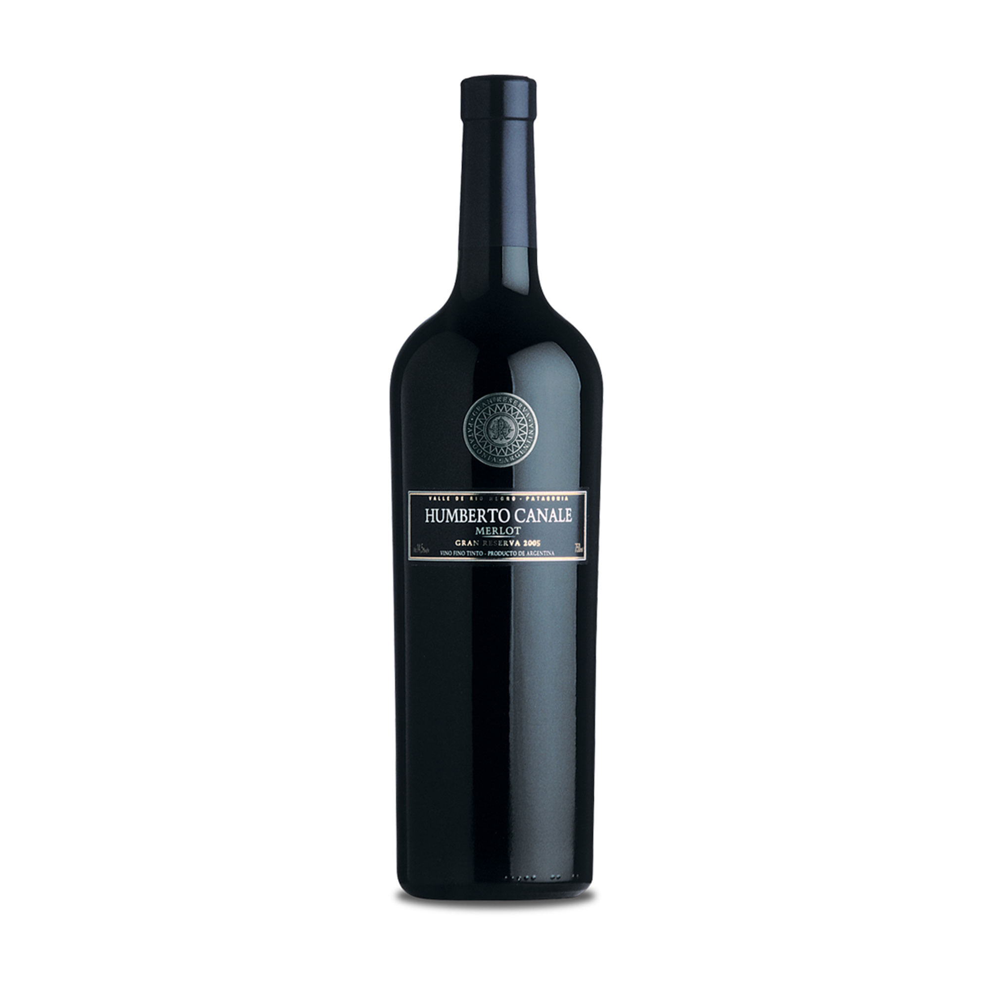 Vino tinto Merlot Reserva Humberto Canale 750 ml