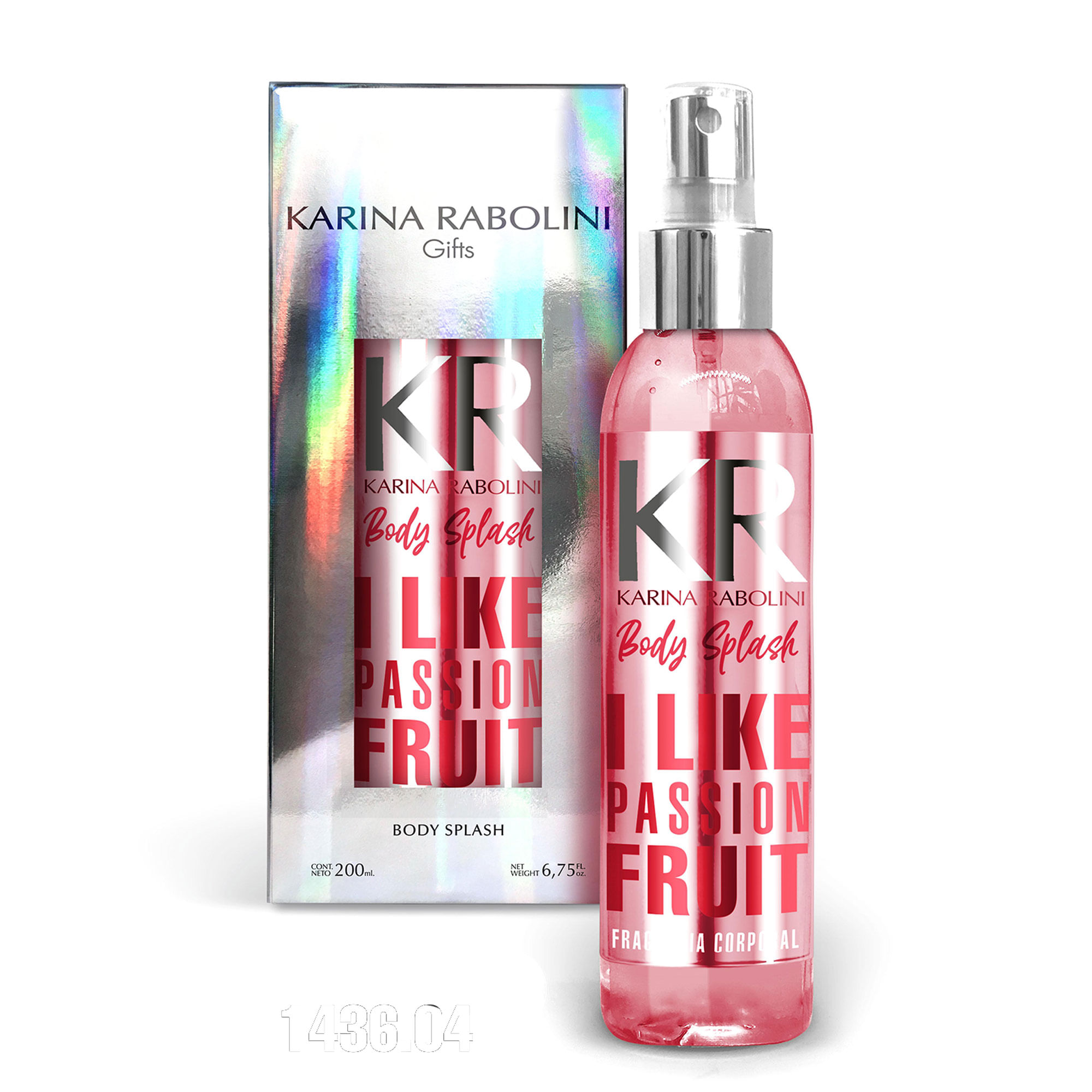 Body splash Karina rabolini passion fruit 200 cc.