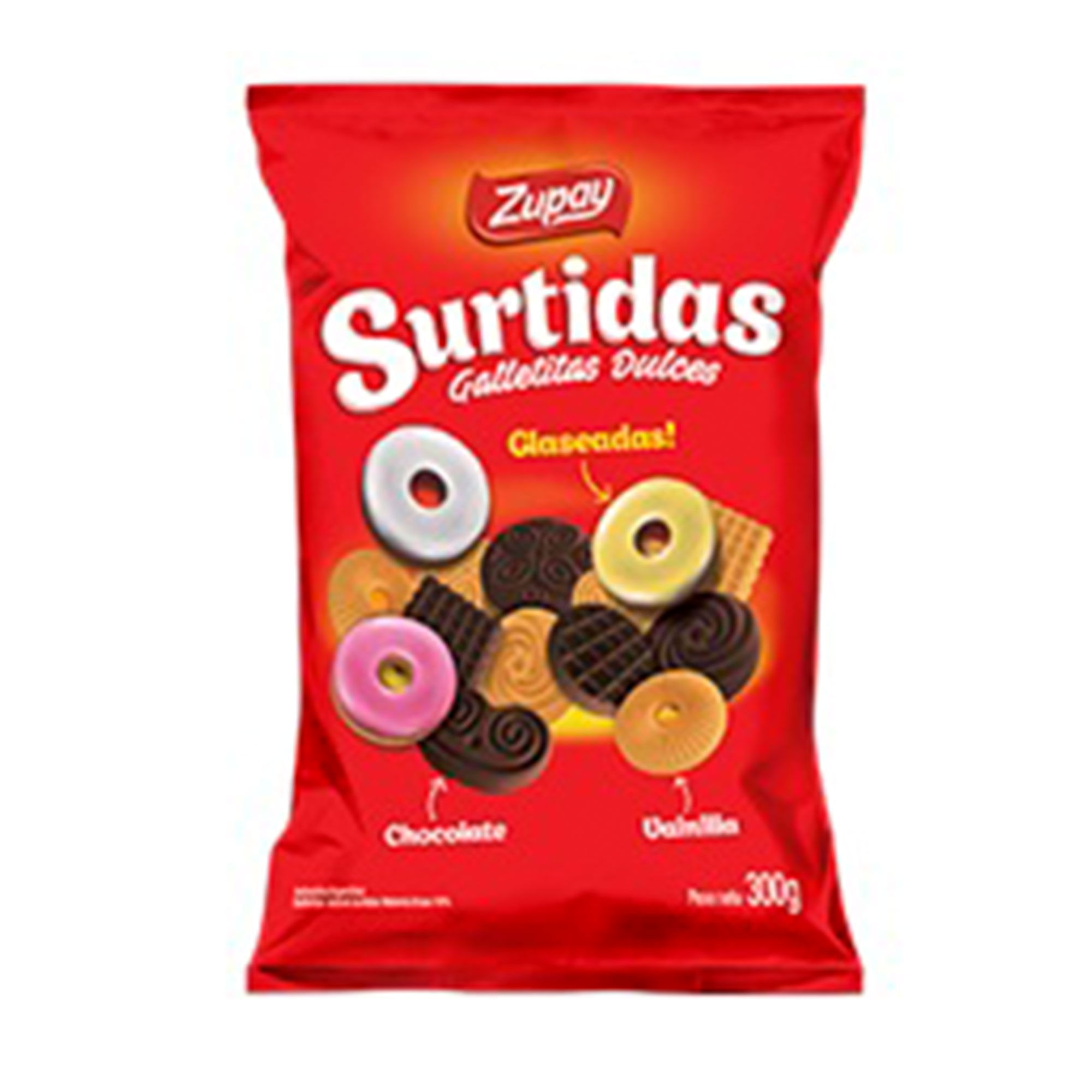 Galletitas Zupay surtido 300 g.