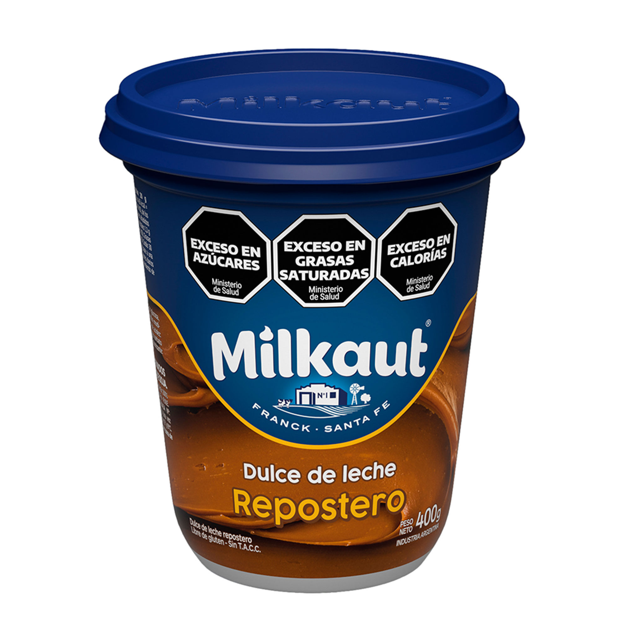 Dulce de leche repostero Milkaut en pote 400 g Dulce de leche repostero Milkaut en pote 400 g.
