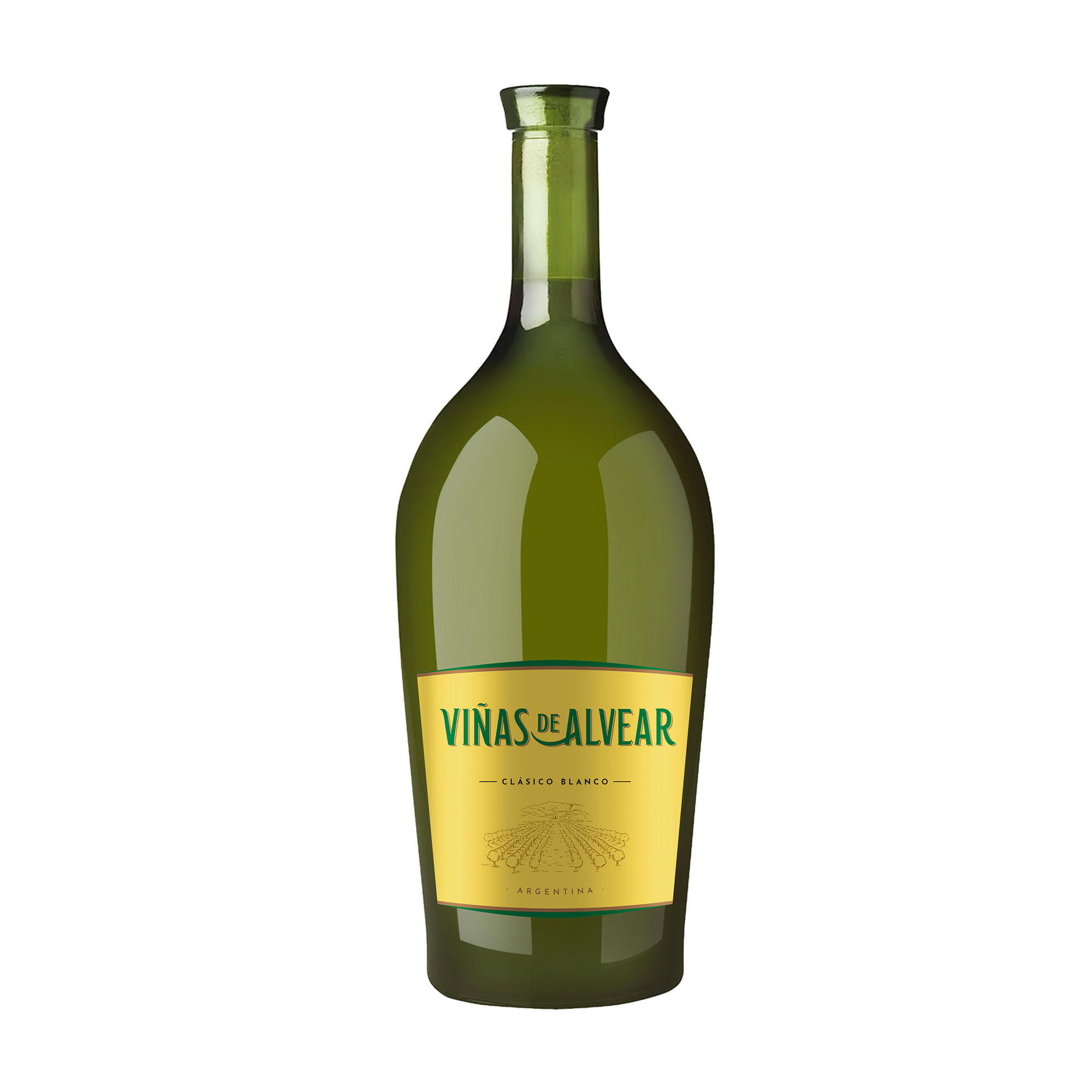 Vino blanco clásico Viñas de Alvear 1,125 lts
