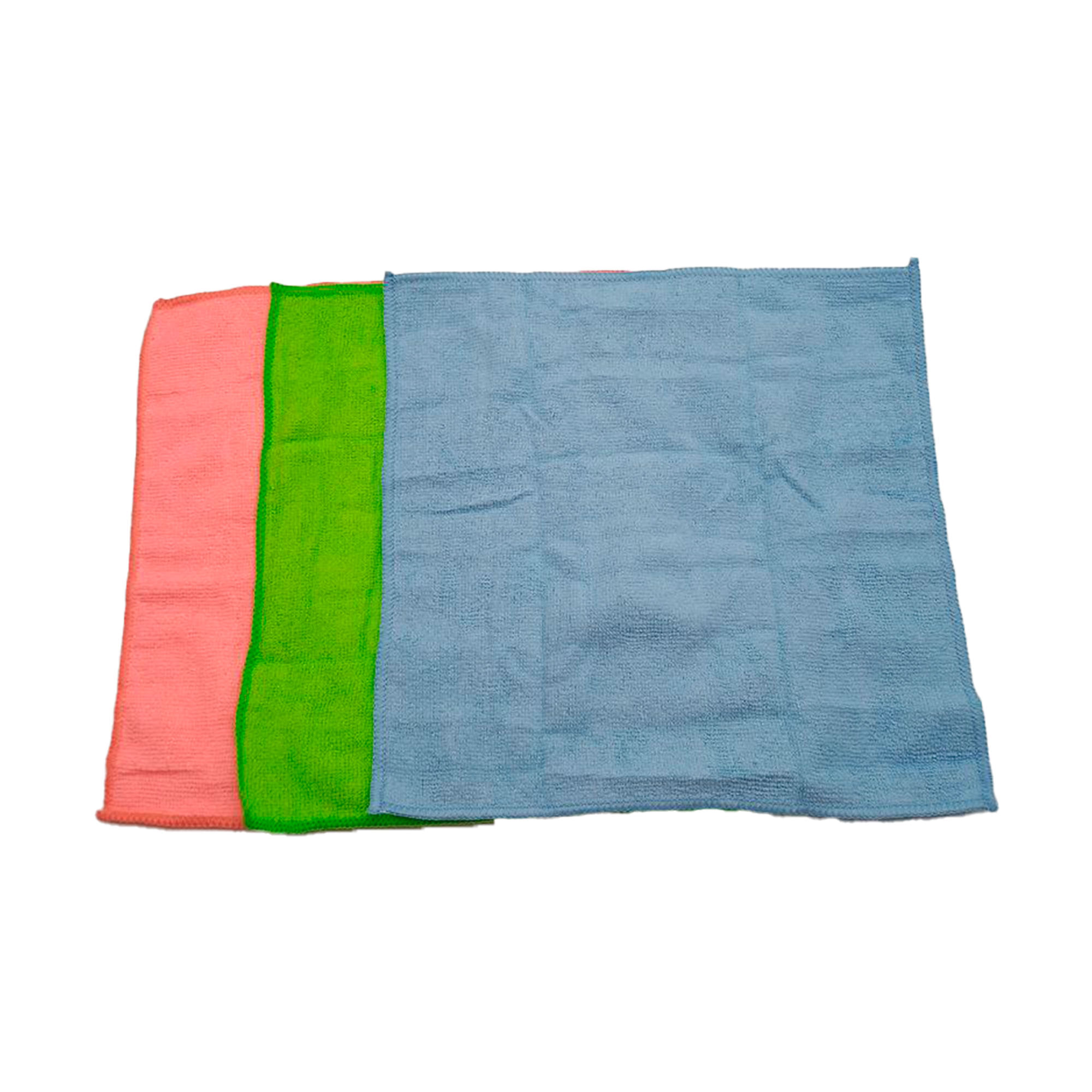 Set de paños de microfibra cross 30x30 cm. x 3 uni