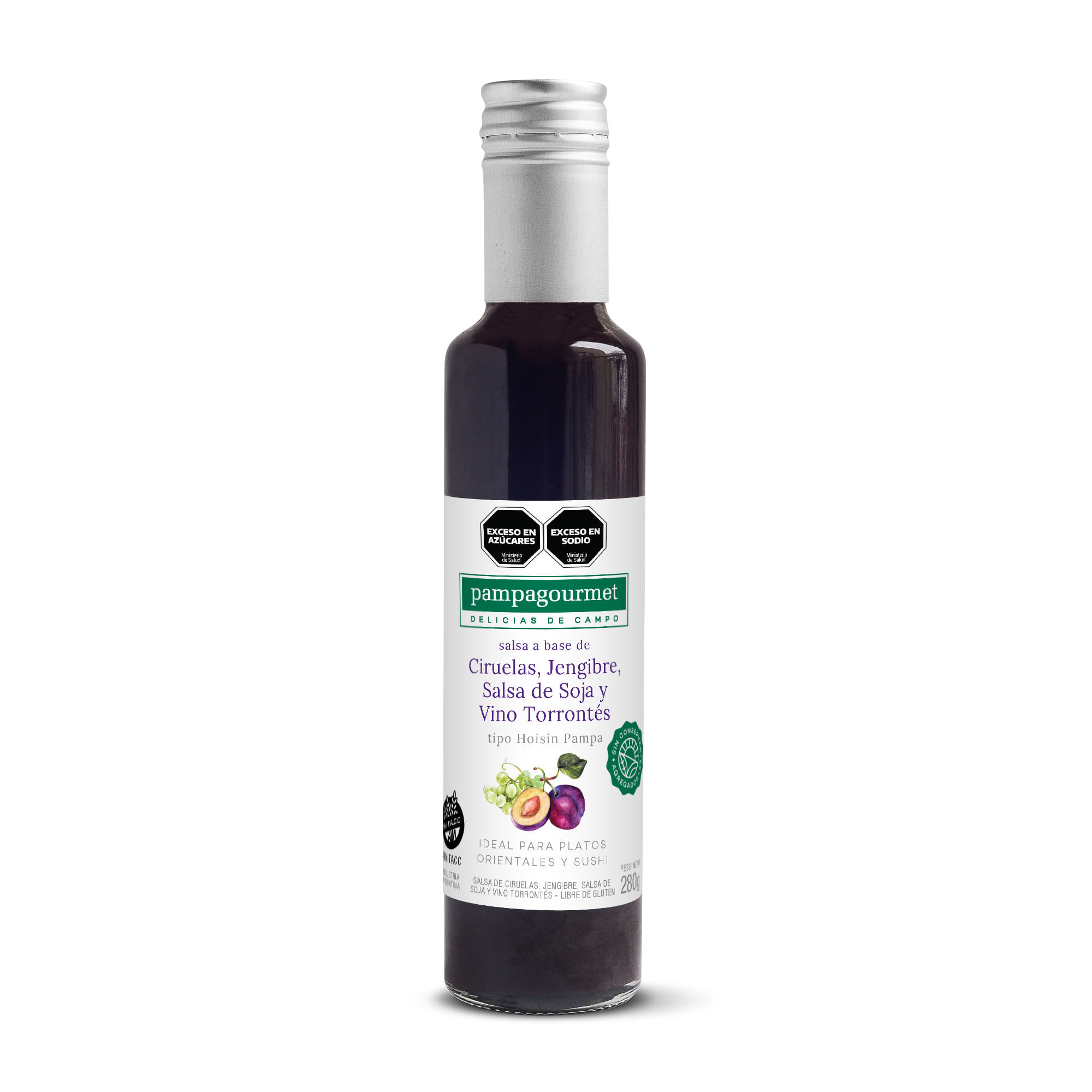 Salsa hoisin Pampagourmet con vino torrontés 280 g.