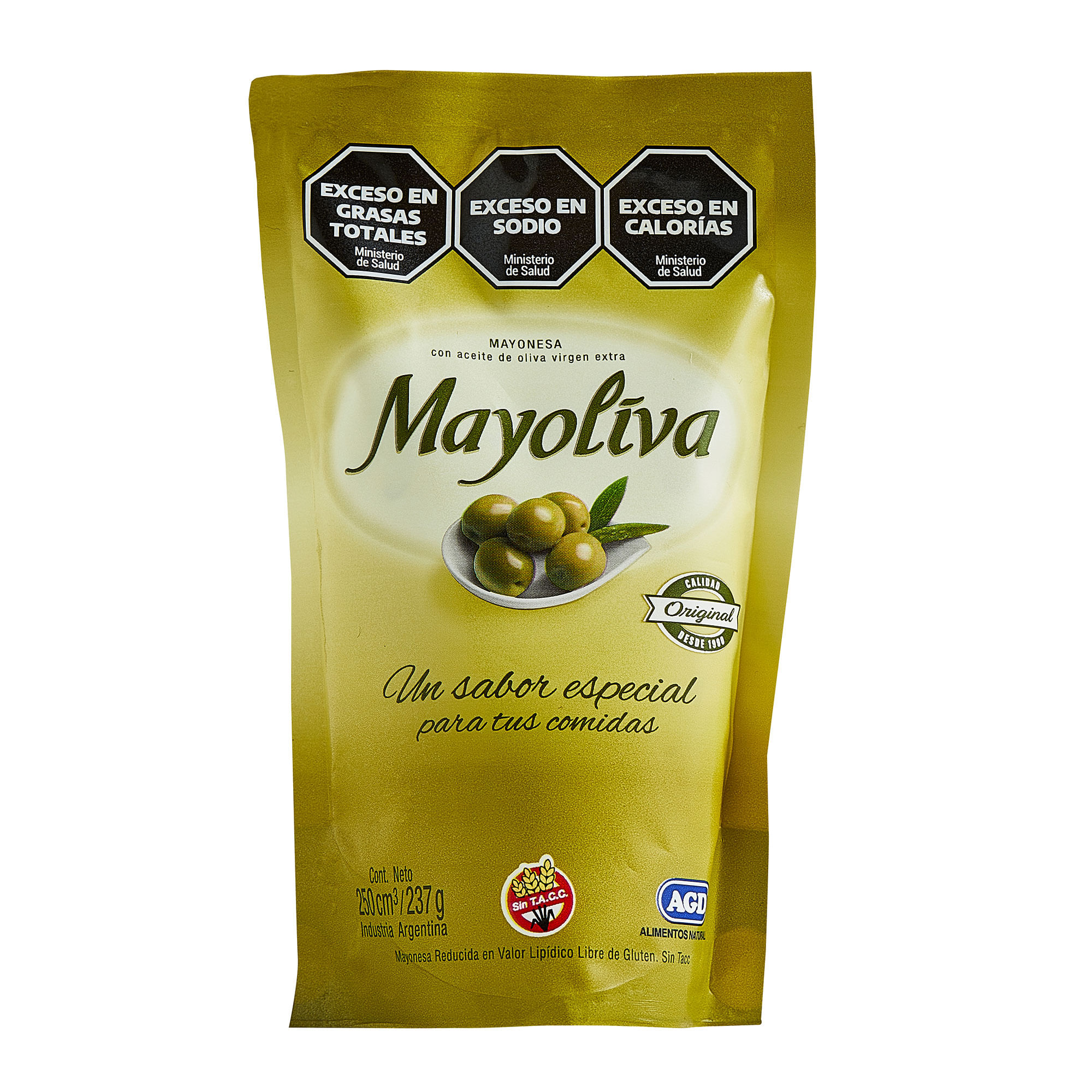 Mayonesa aceite de oliva Mayoliva 250 cc