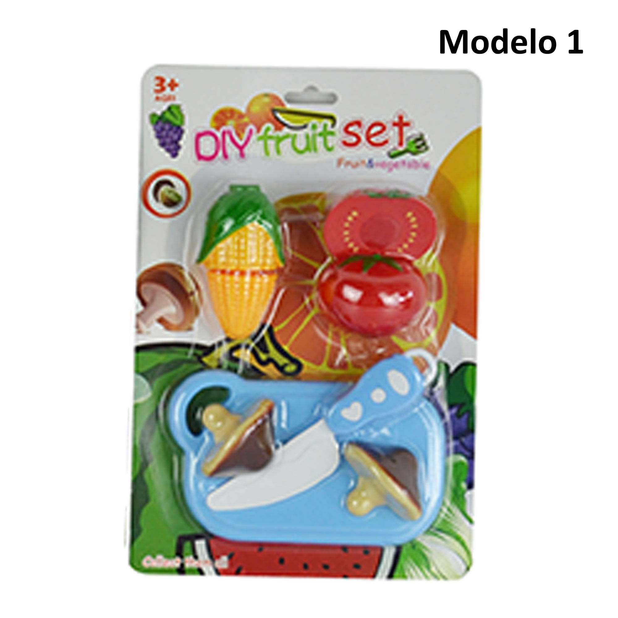 Set de cocina vegetales blíster Zhehong Toys  (Modelos Surtidos)