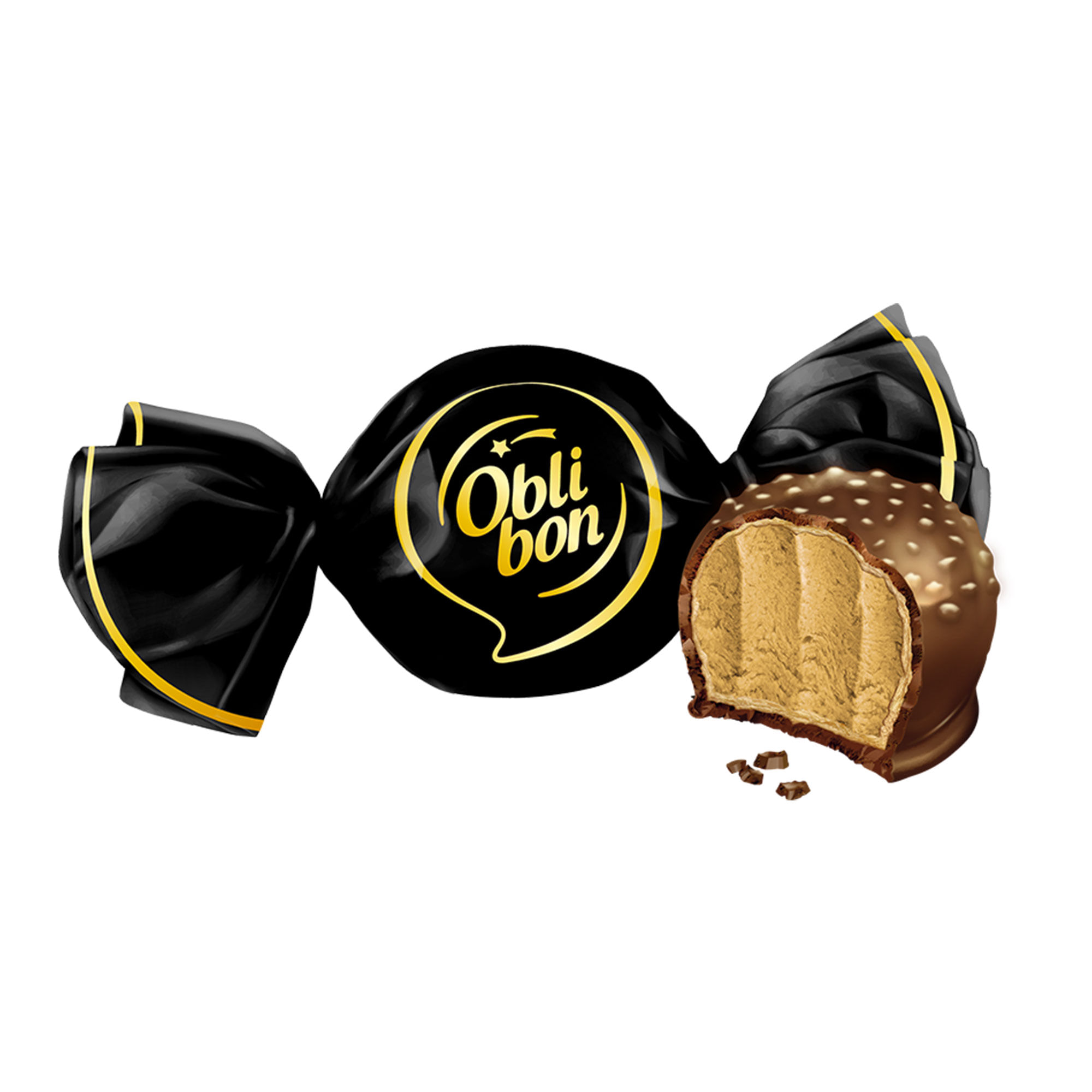 Bombón de chocolate crash Oblibon 17 g.