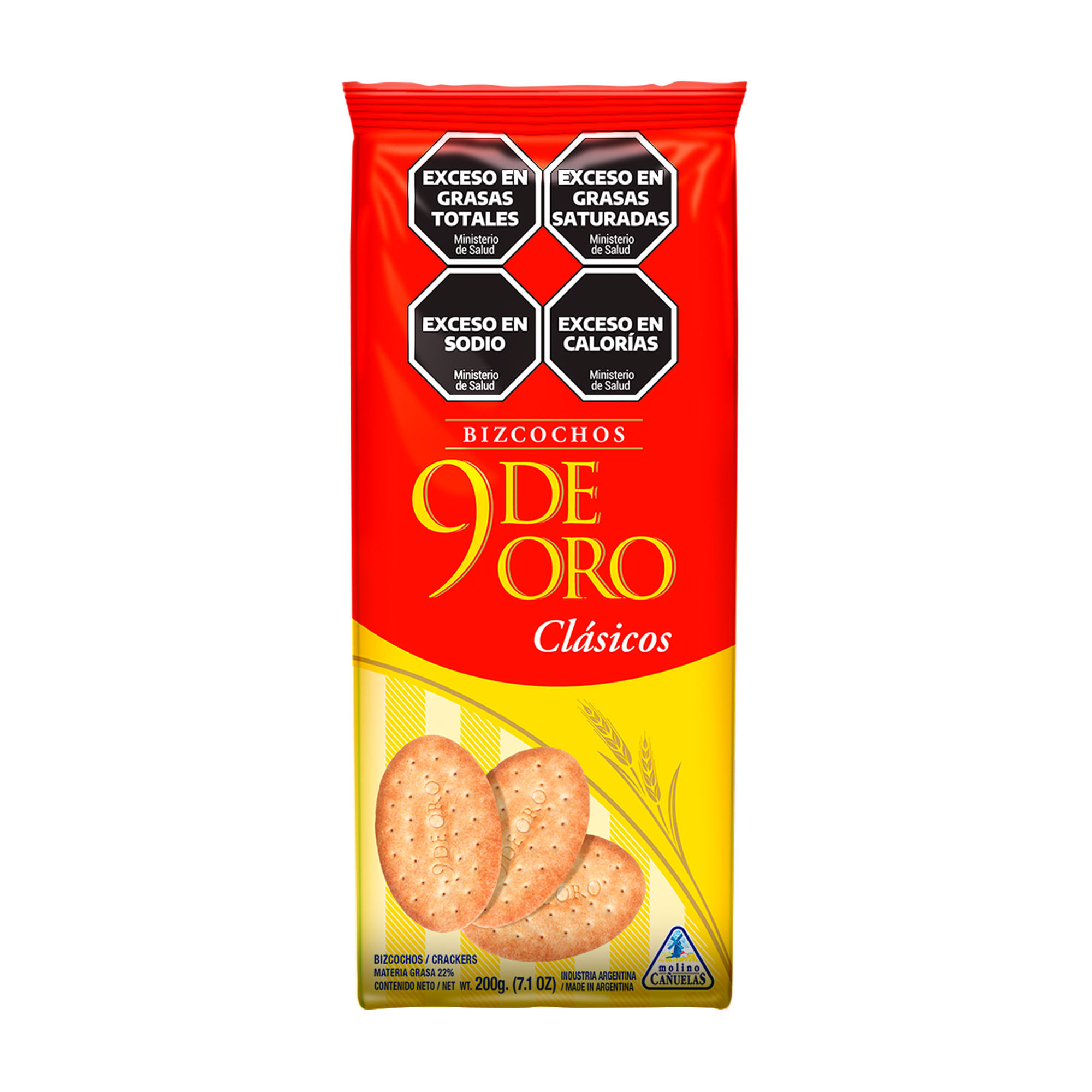 Bizcochos Clásicos 9 De Oro 200gr