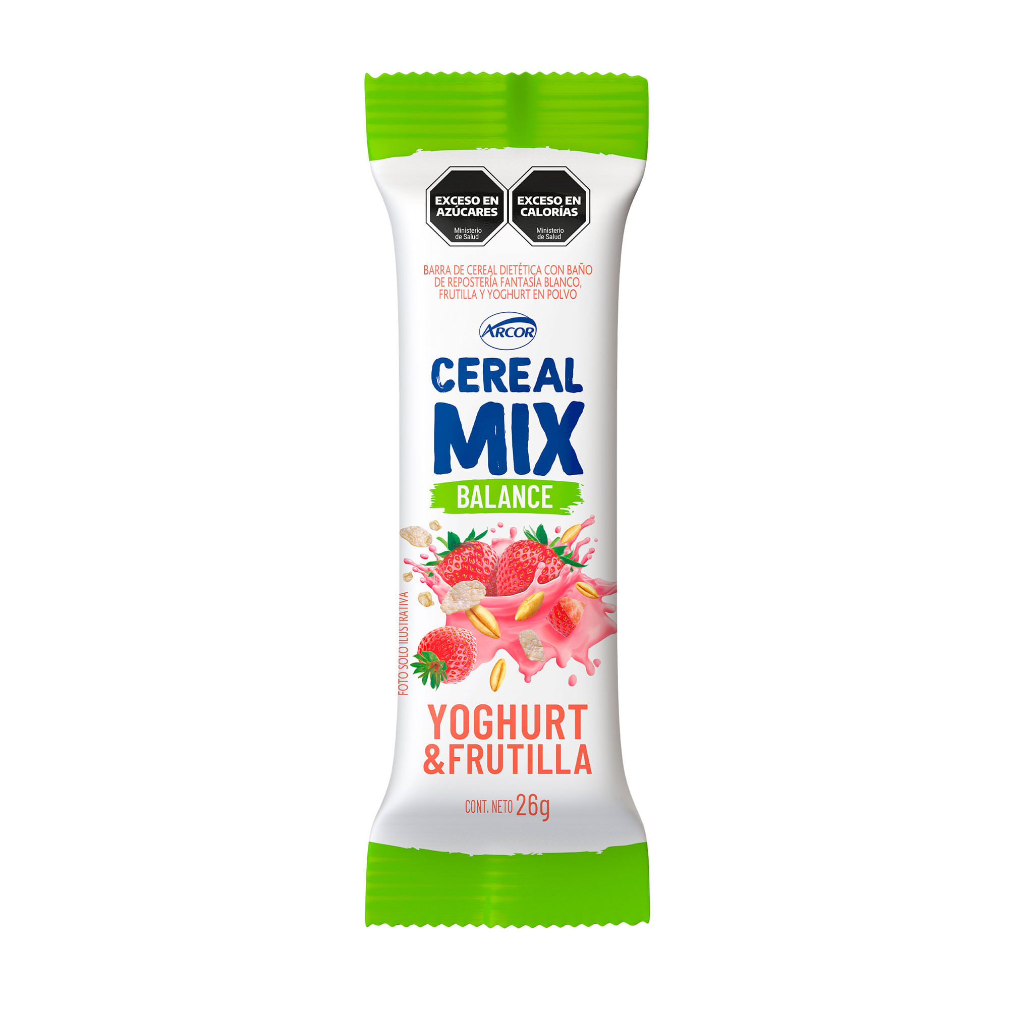 Barrita de cereal Cereal Mix light yogur frutilla 1 u.