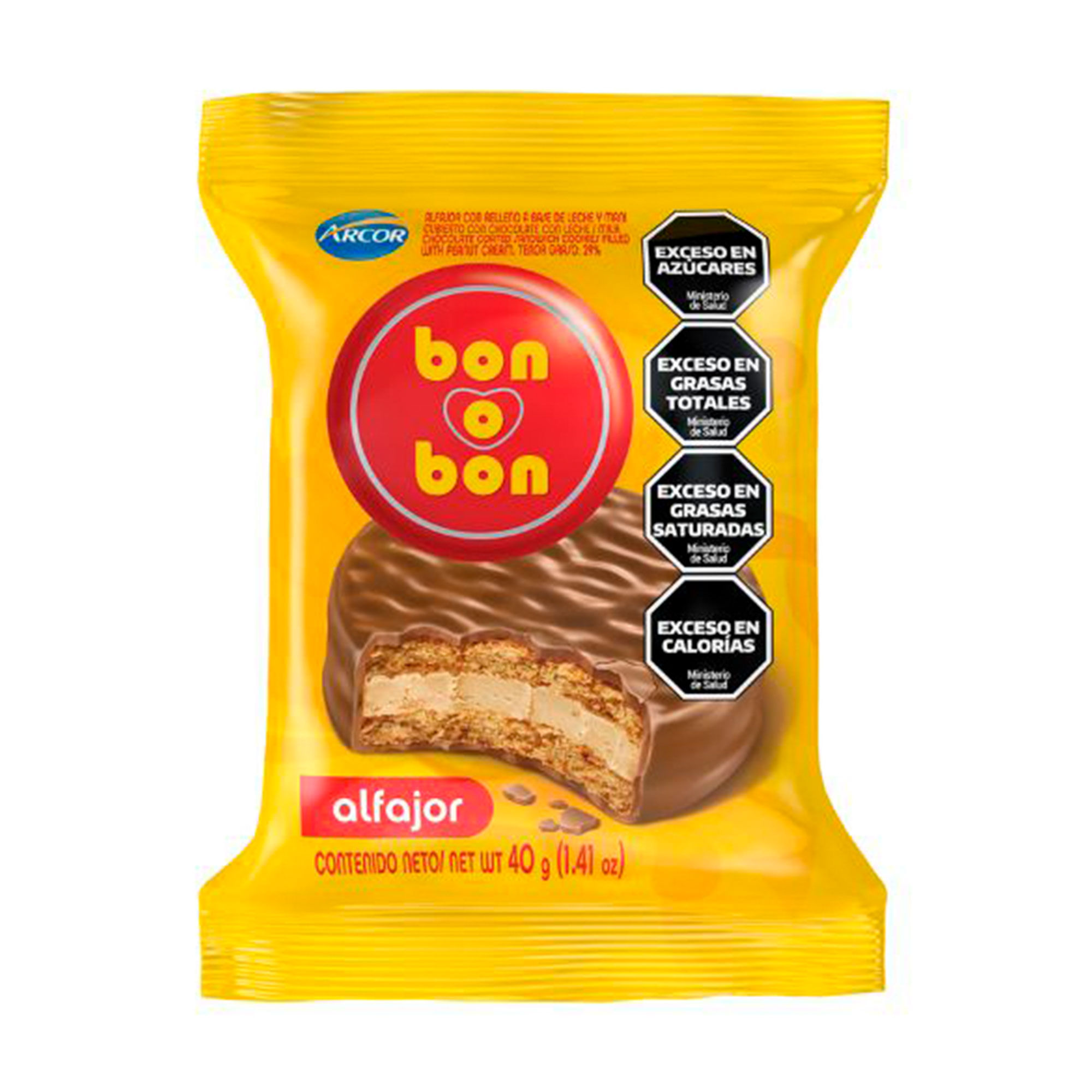 Alfajor Bon O Bon Negro 40 G