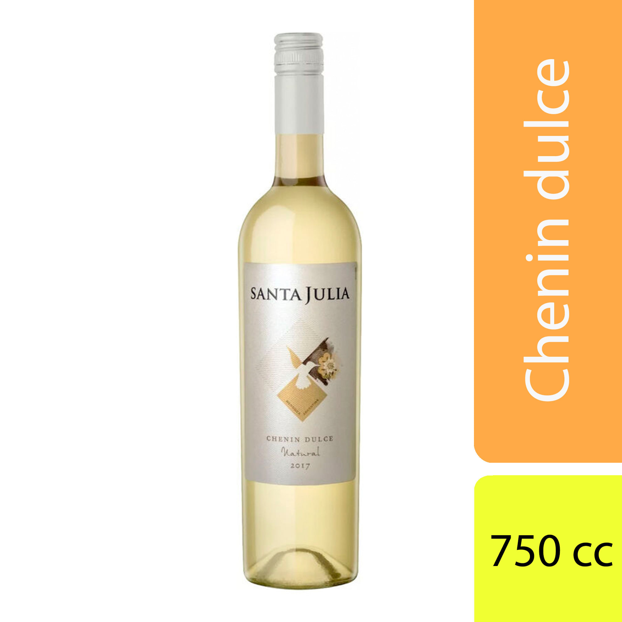 Vino blanco dulce Chenin Santa Julia natural 750 ml