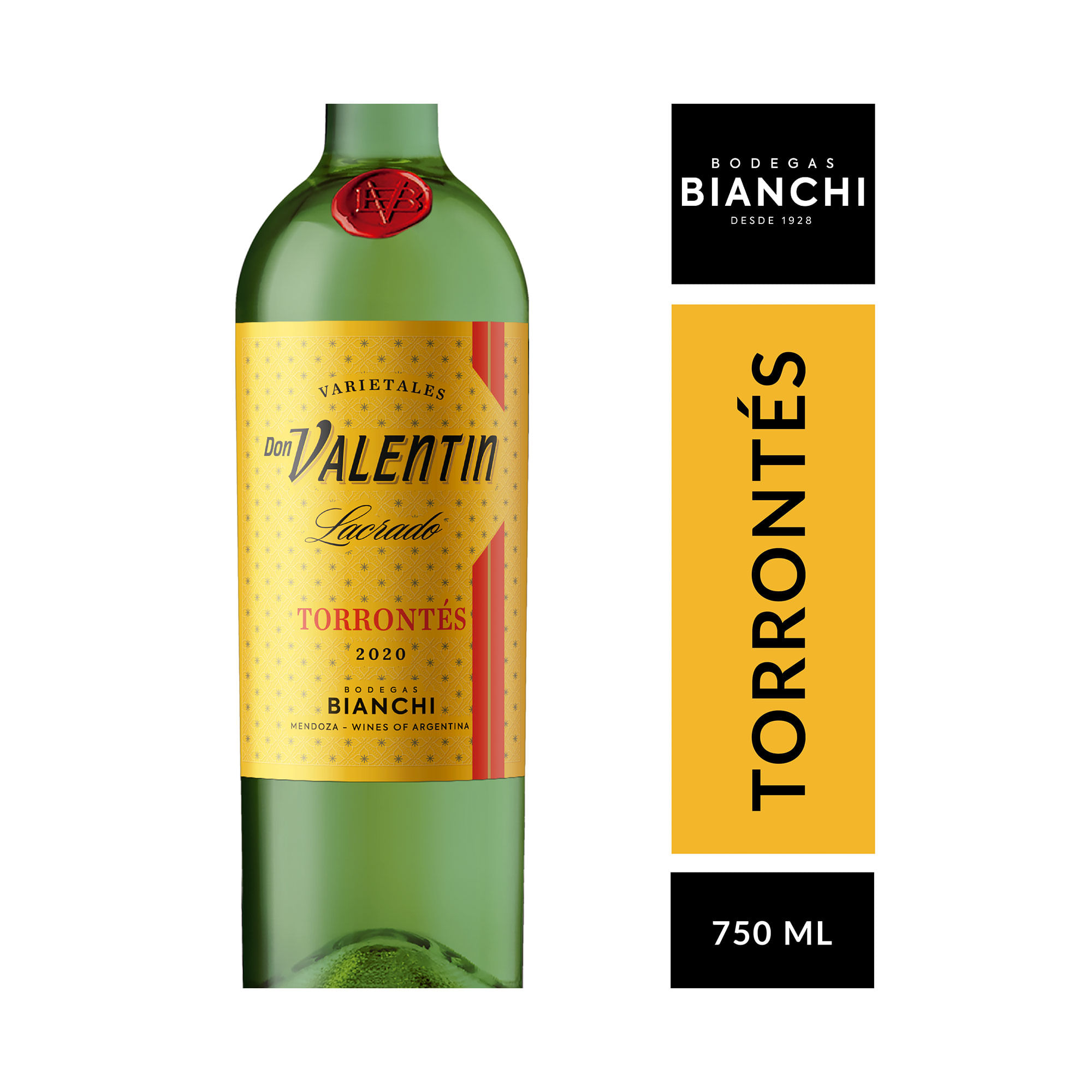 Vino blanco Torrentés Don Valentín 750 ml