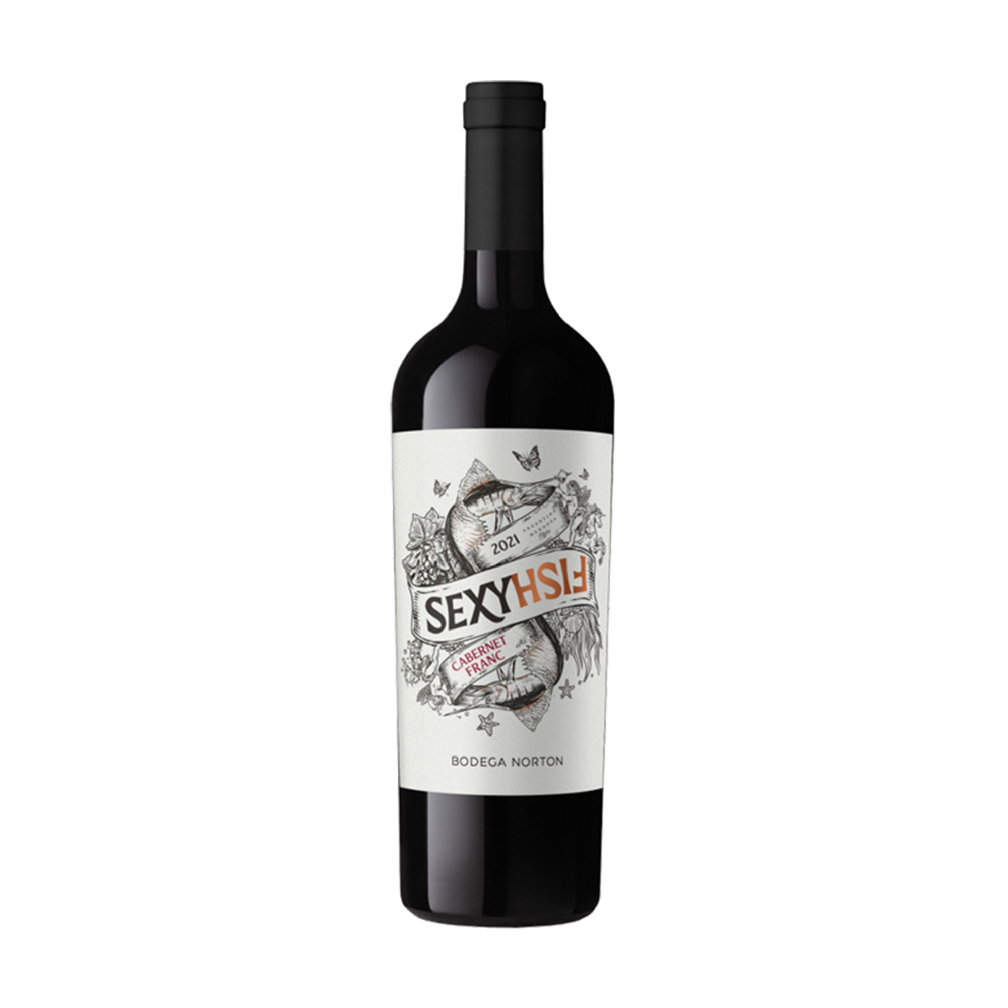 Vino tinto Cabernet Franc Sexy Fish 750 ml