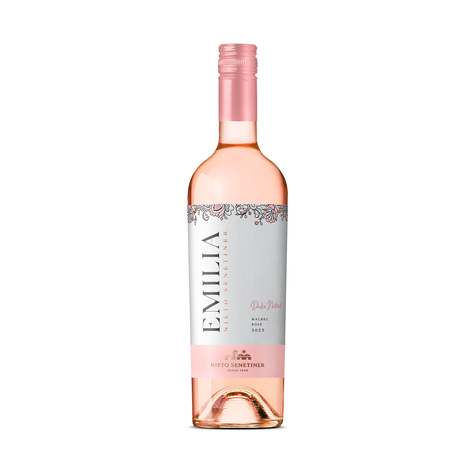 Vino roaso Malbec dulce natural Emilia 750 ml
