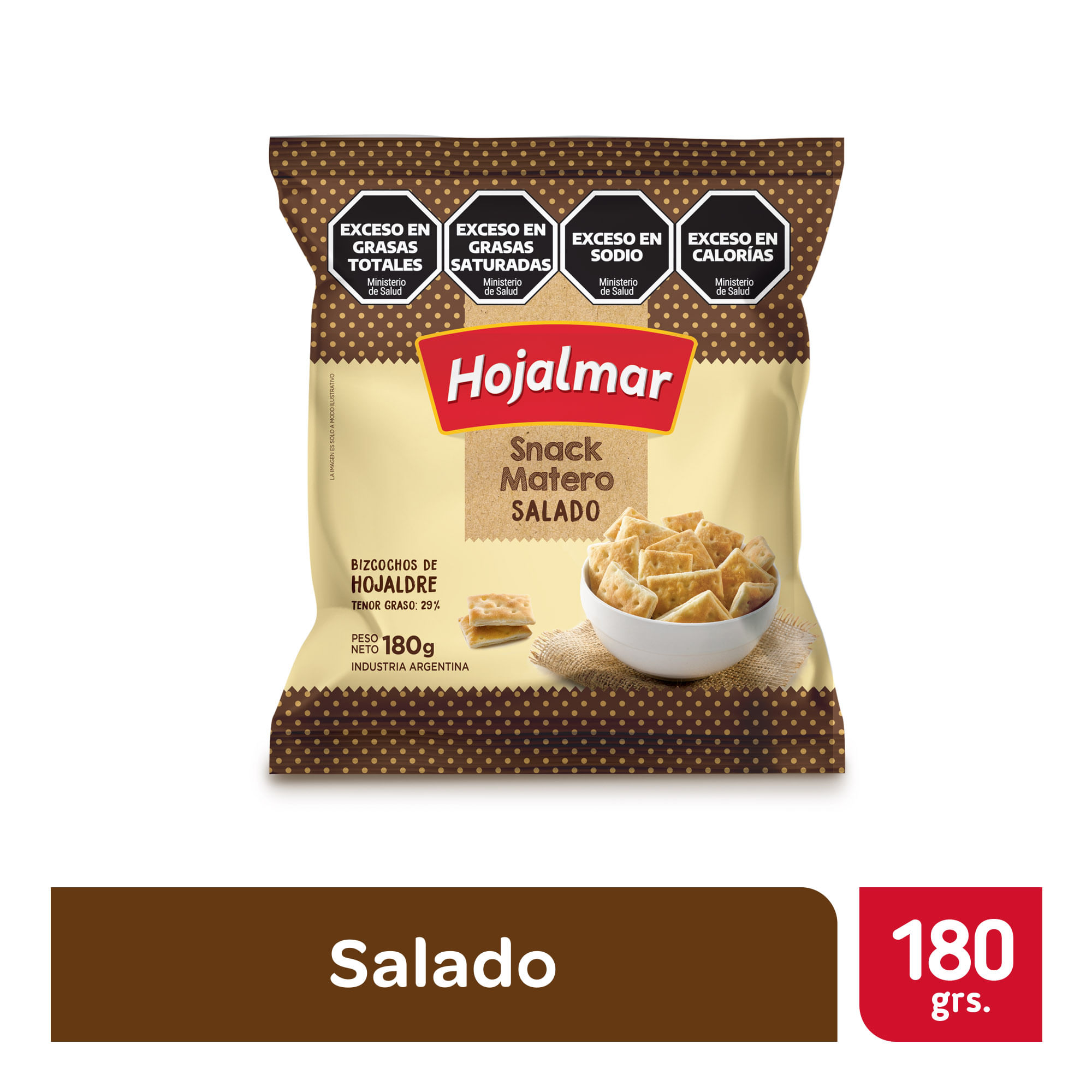 Bizcochos salados Hojalmar 180 g.