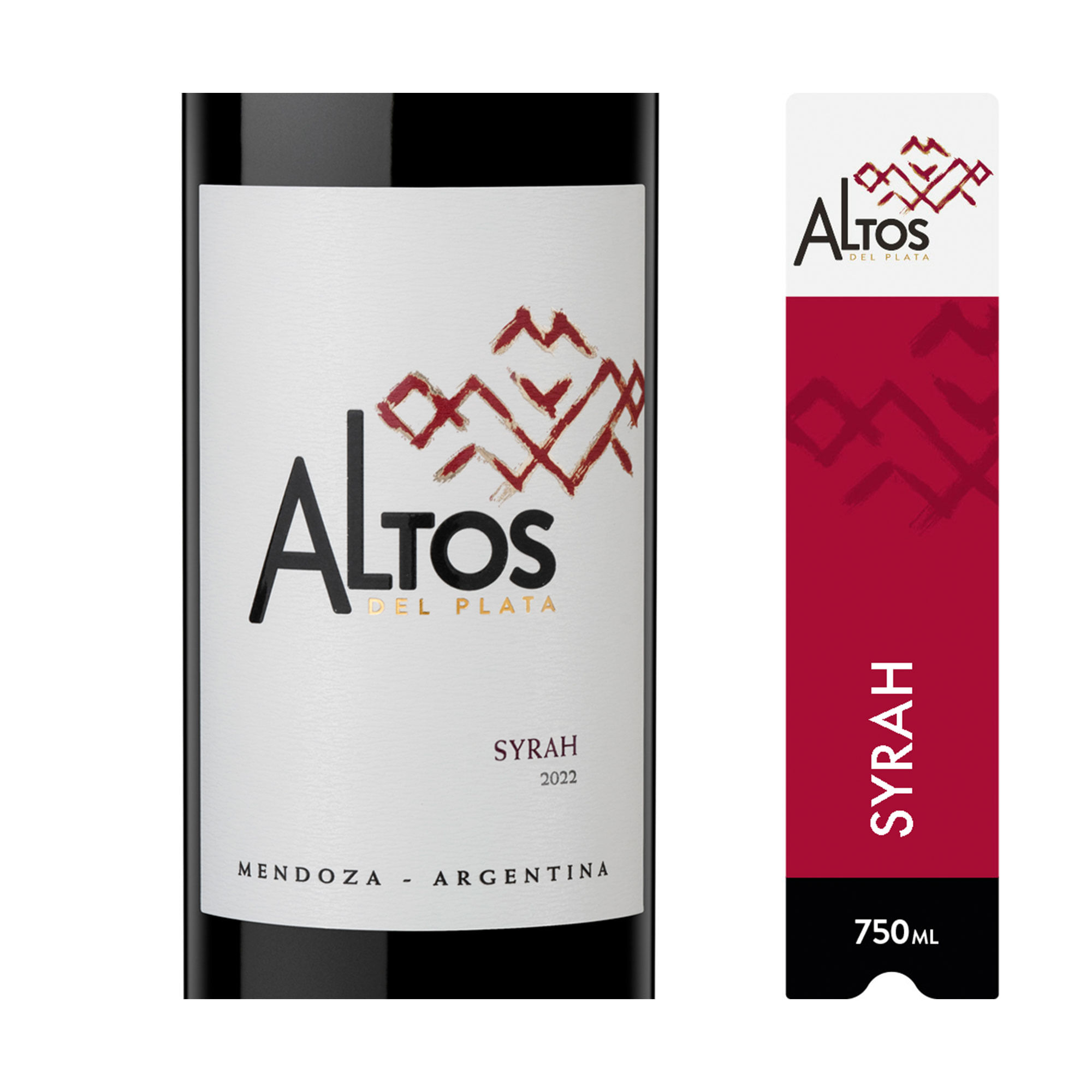 Vino Tinto Altos Del Plata Syrah 750 Ml