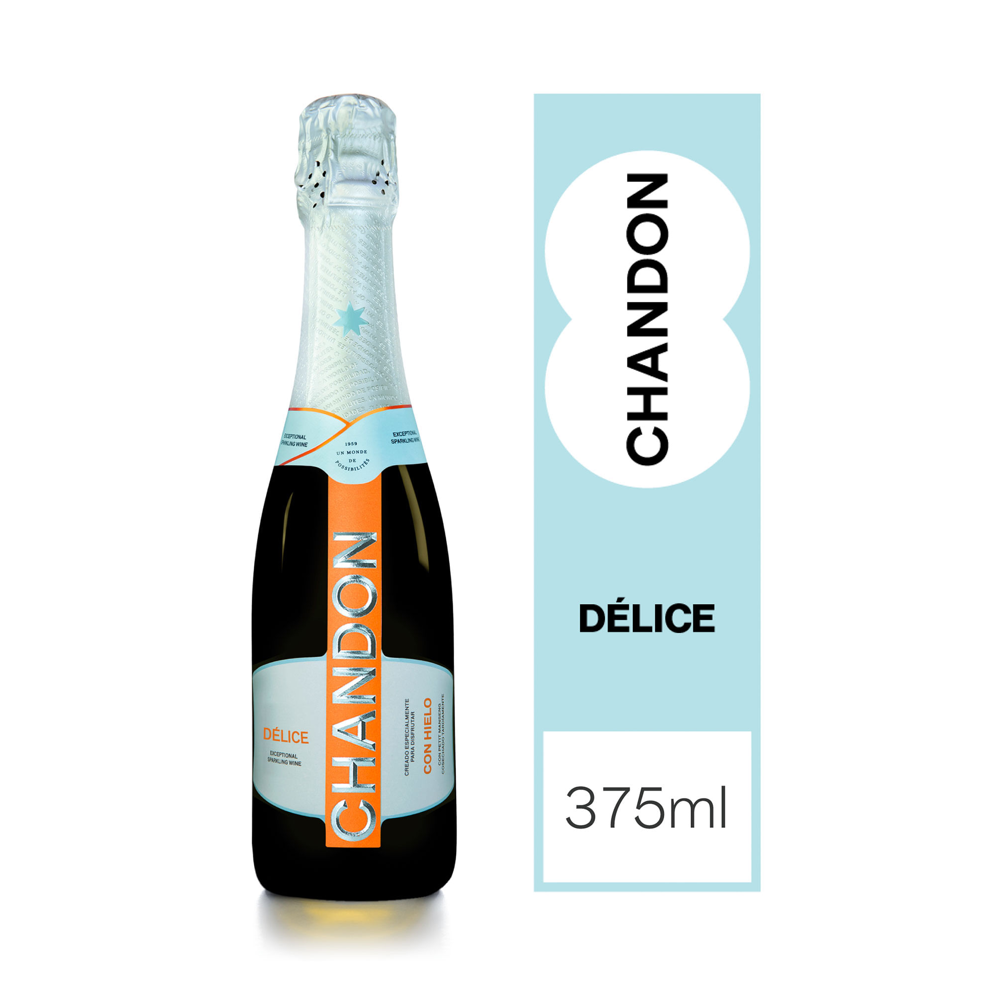 Espumante Chandon delice 375 ml.