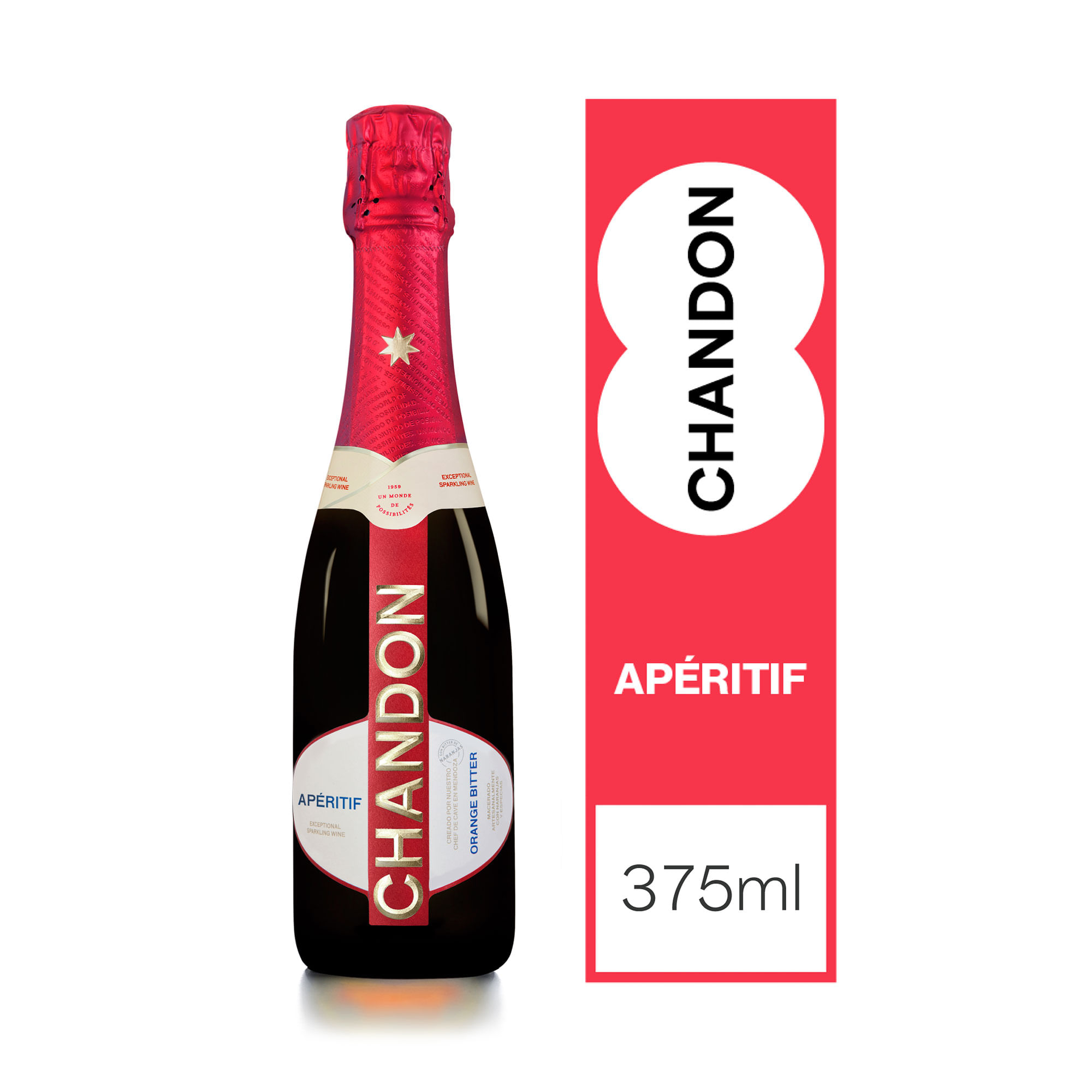 Espumante Chandon aperitif 375 ml.
