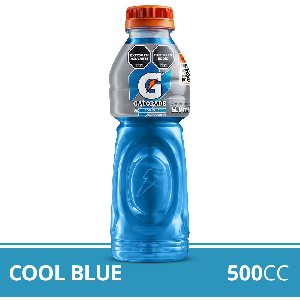 Bebida Isotónica Gatorade Sabor Cool Blue 500ml