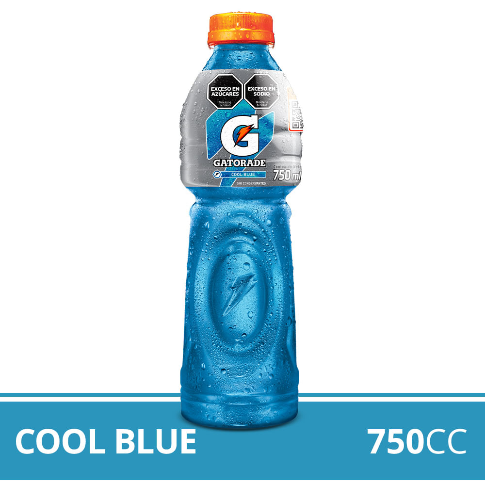 Bebida Isotónica Gatorade Sabor Cool Blue 750ml