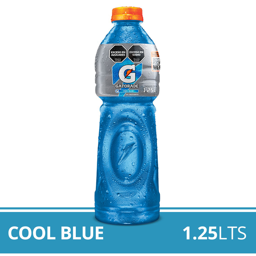 Bebida Isotónica Gatorade Sabor Cool Blue 1.25 L
