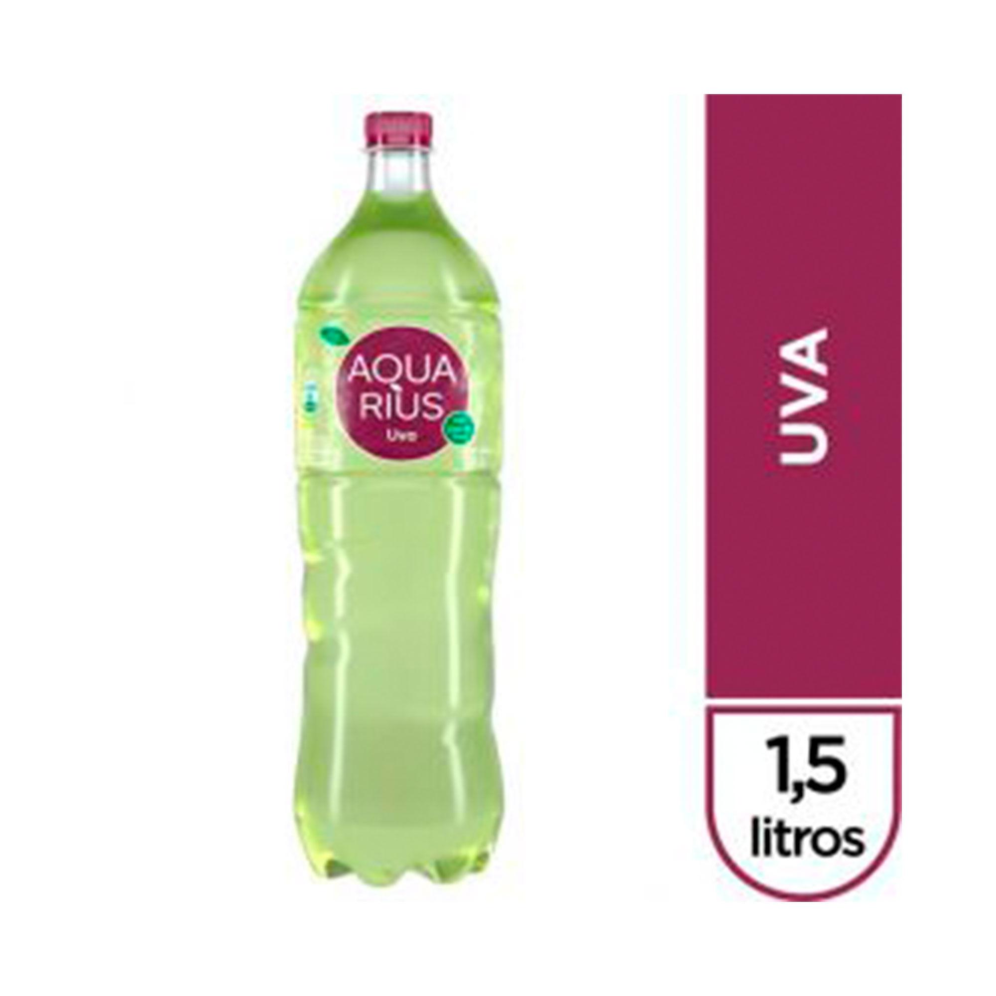 Agua Saborizada Aquarius Sabor Uva 1.5 L