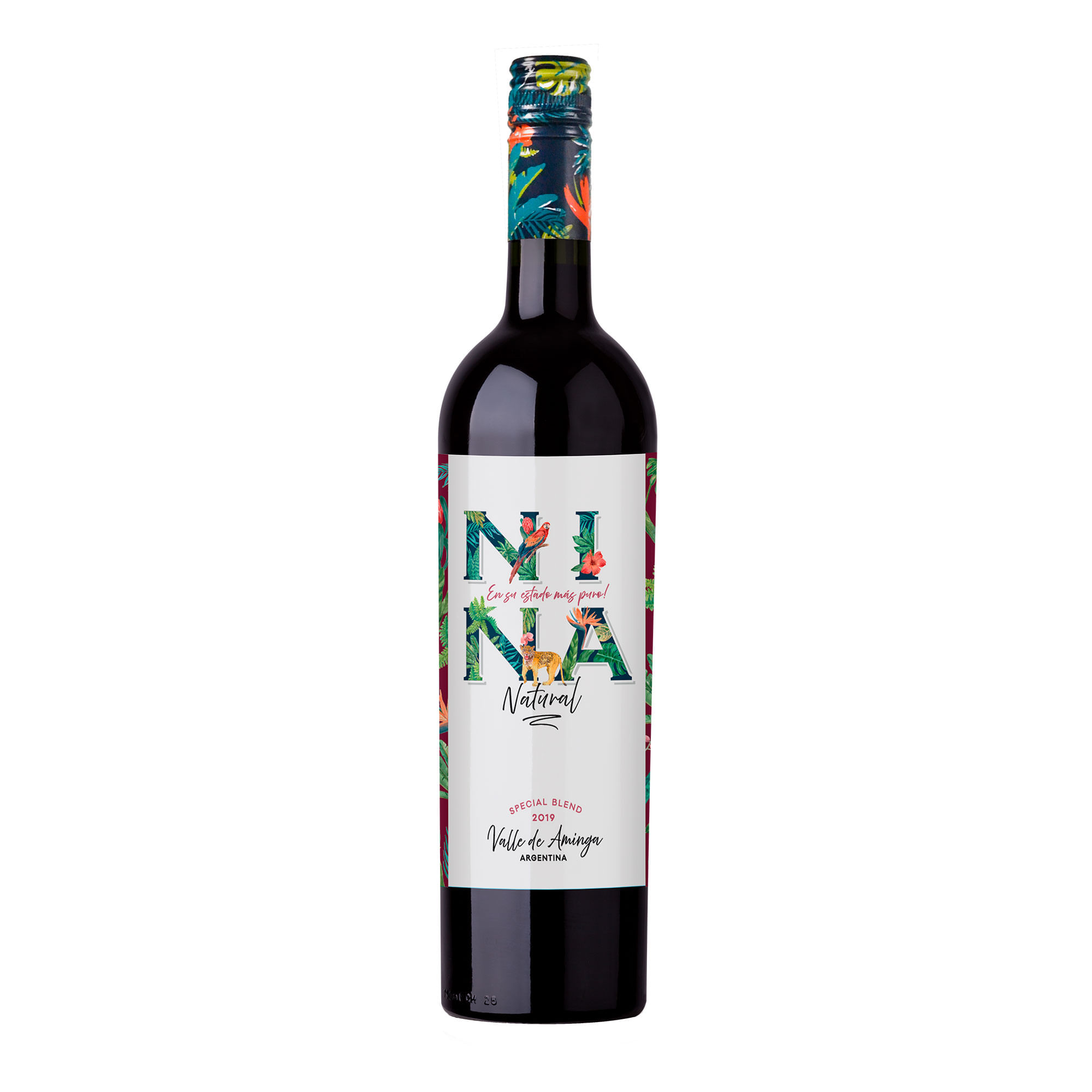 Vino Nina Natural Tinto 750 Ml
