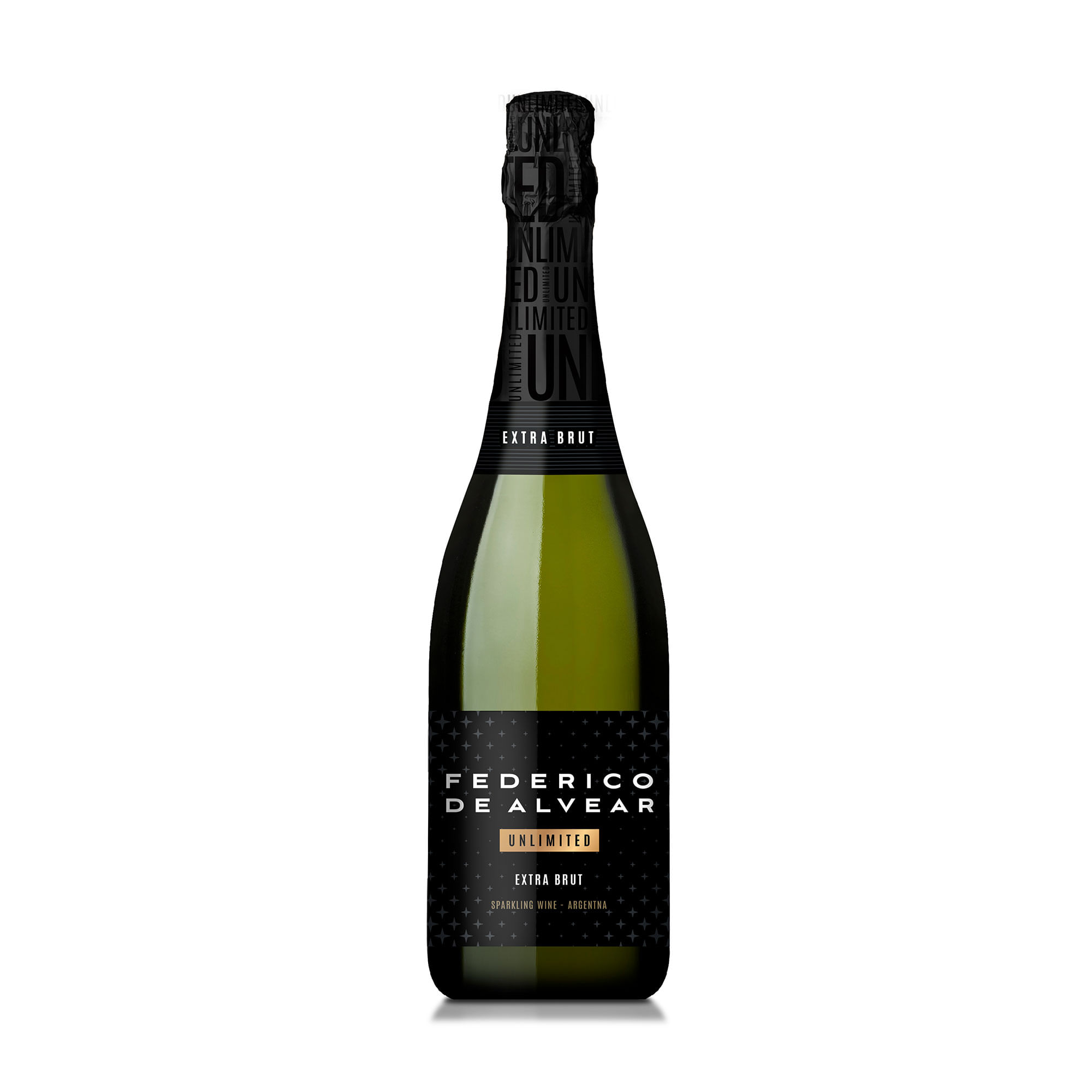 Espumante Federico de alvear extra brut 750 cc.