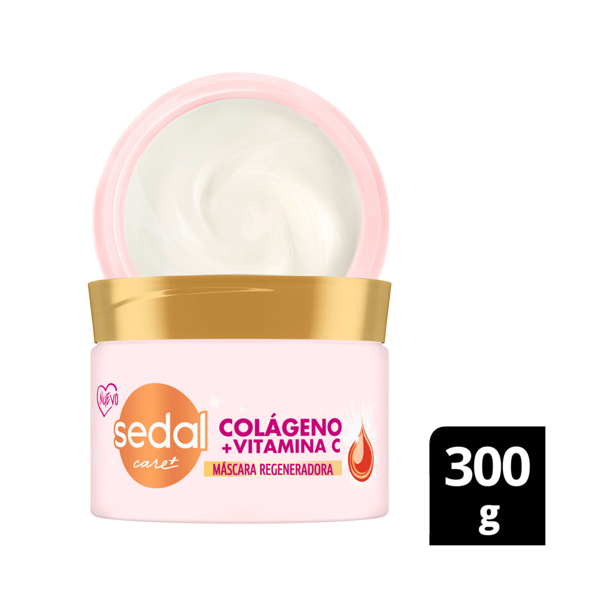 Máscara Capilar Sedal Colágeno Y Vitamina C 300 G