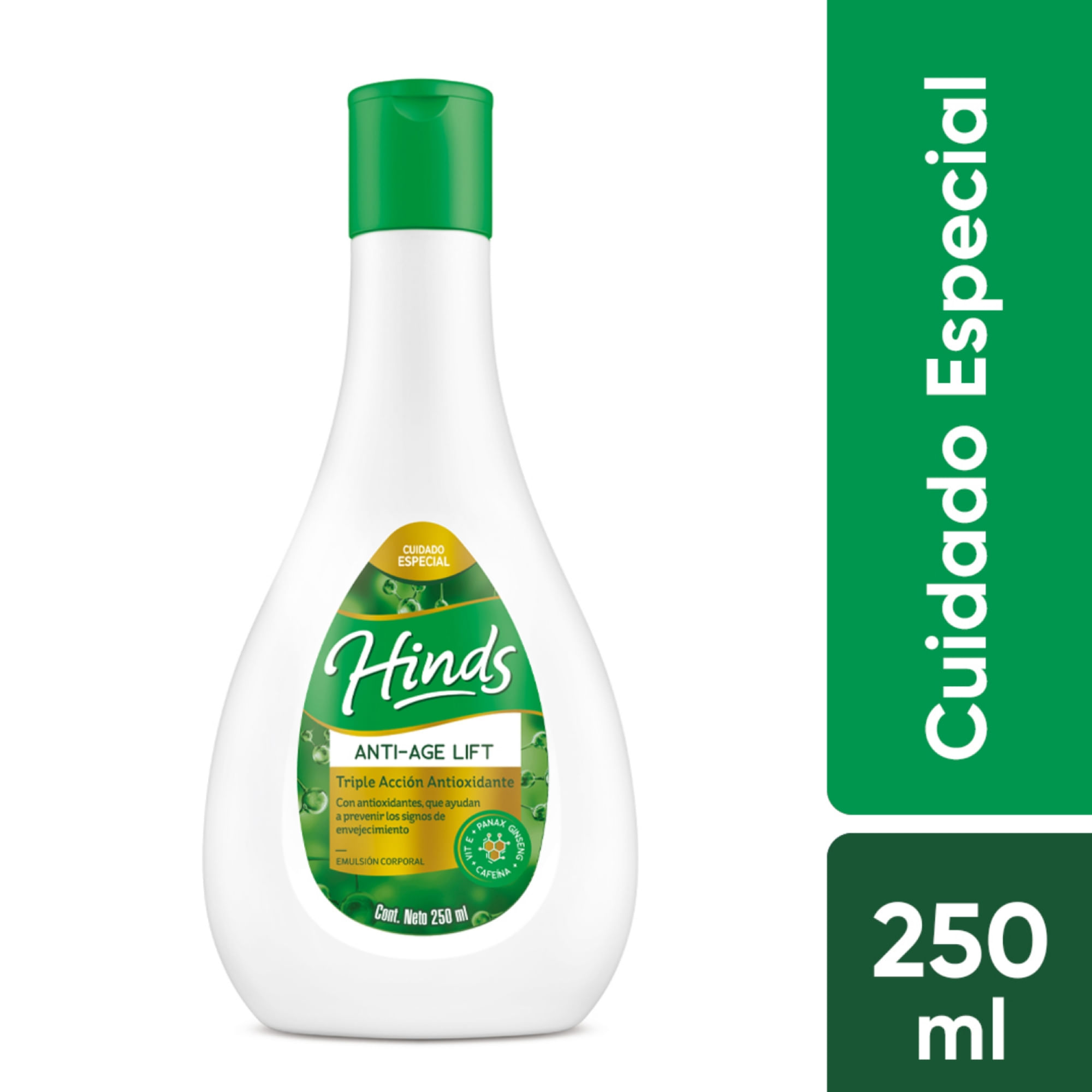 Crema Corporal Hinds anti age lift 250 ml.