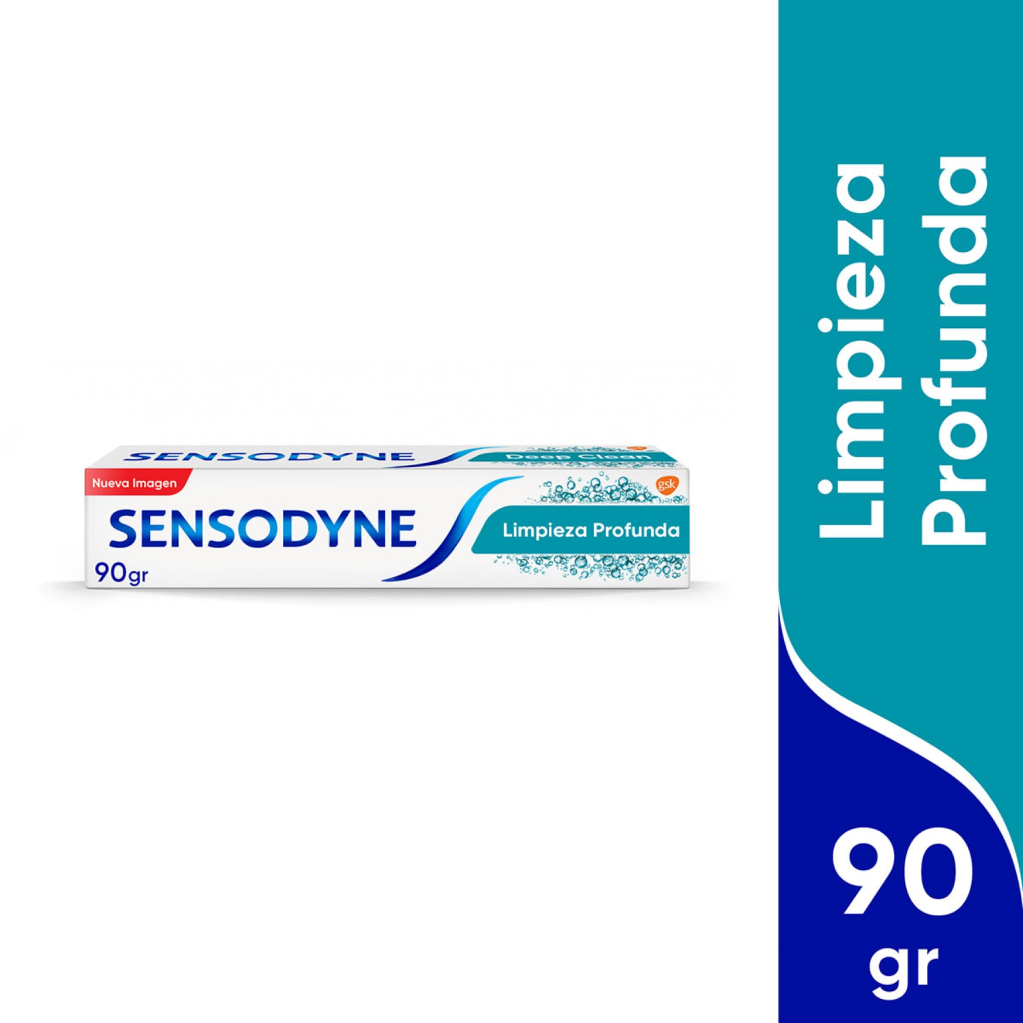 Pasta dental Sensodyne limpieza profunda 90 g.