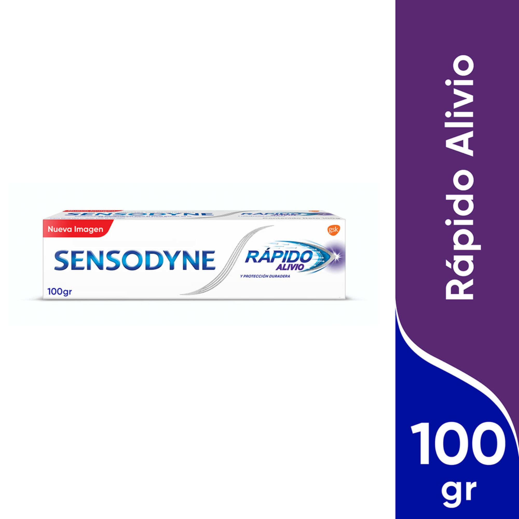 Pasta dental Sensodyne rapido alivio 100 g.