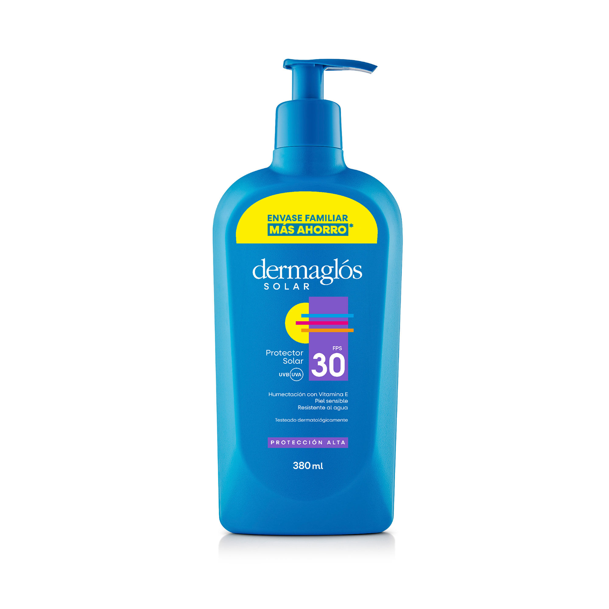 Protector Solar Dermaglós Fps30 Emulsión 380 Ml