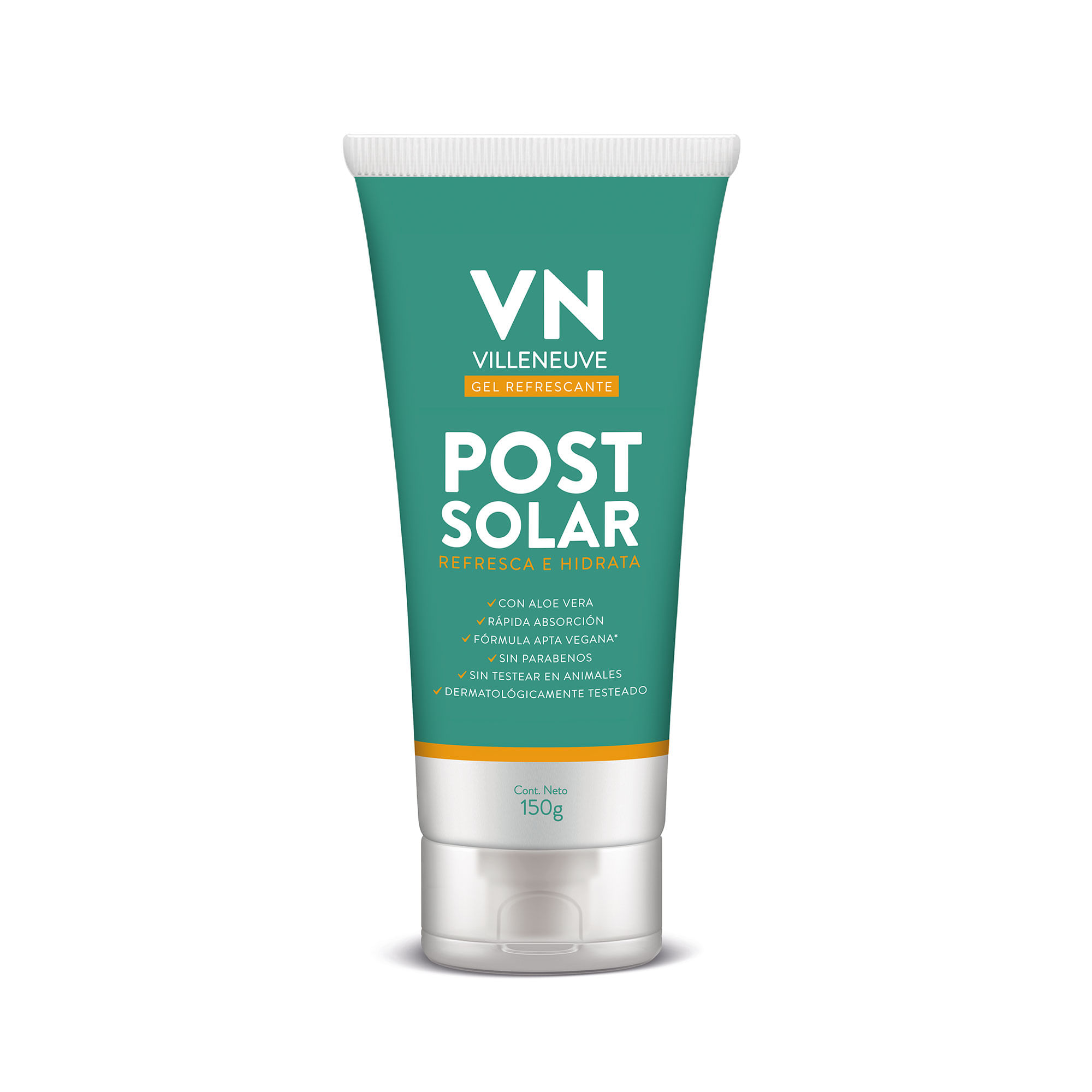 Gel post solar Villeneuve con aloe 150 g.