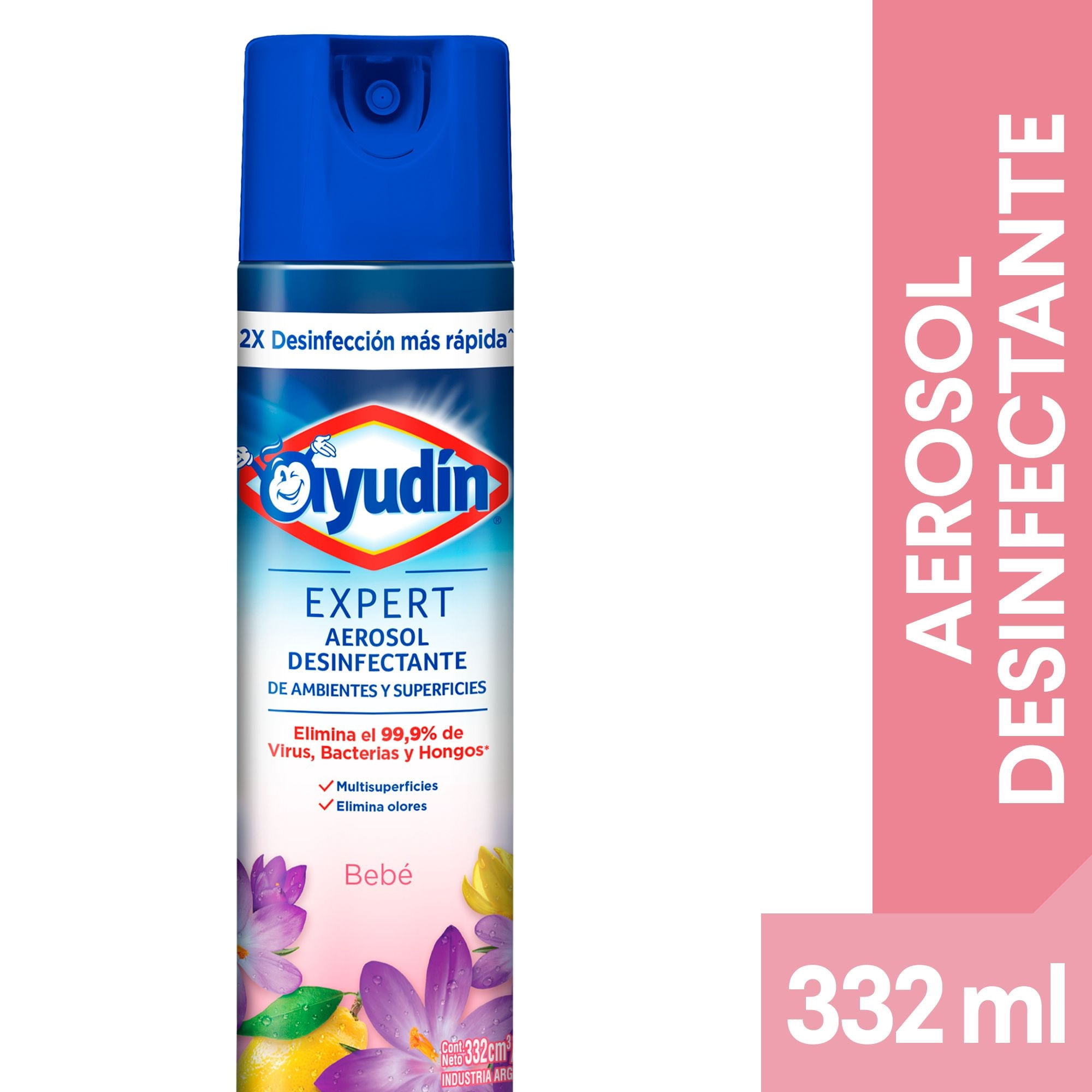 Desinfectante En Aerosol Ayudin Expert Bebé 332ml
