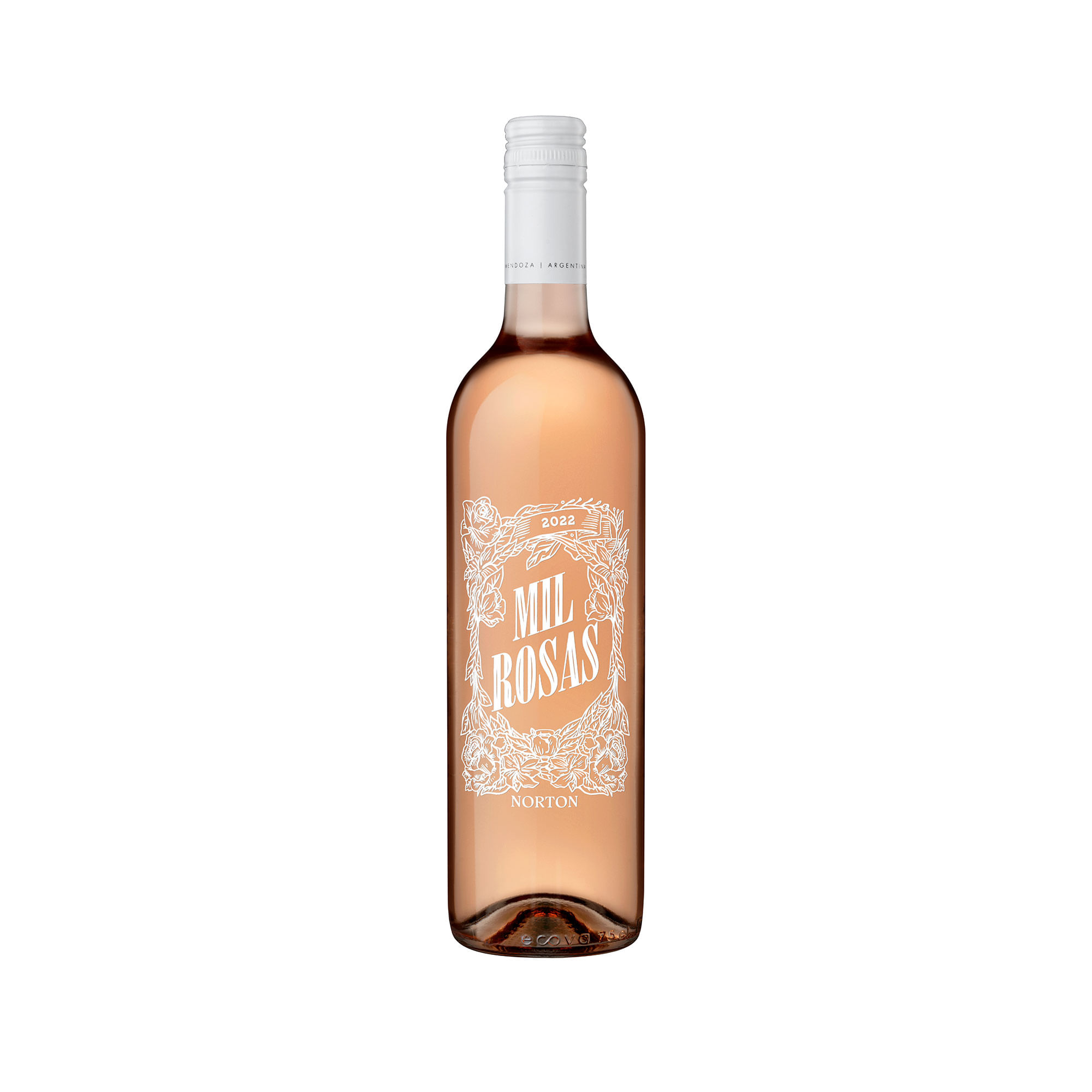 Vino rosado Merlot Mil Rosas 750 ml