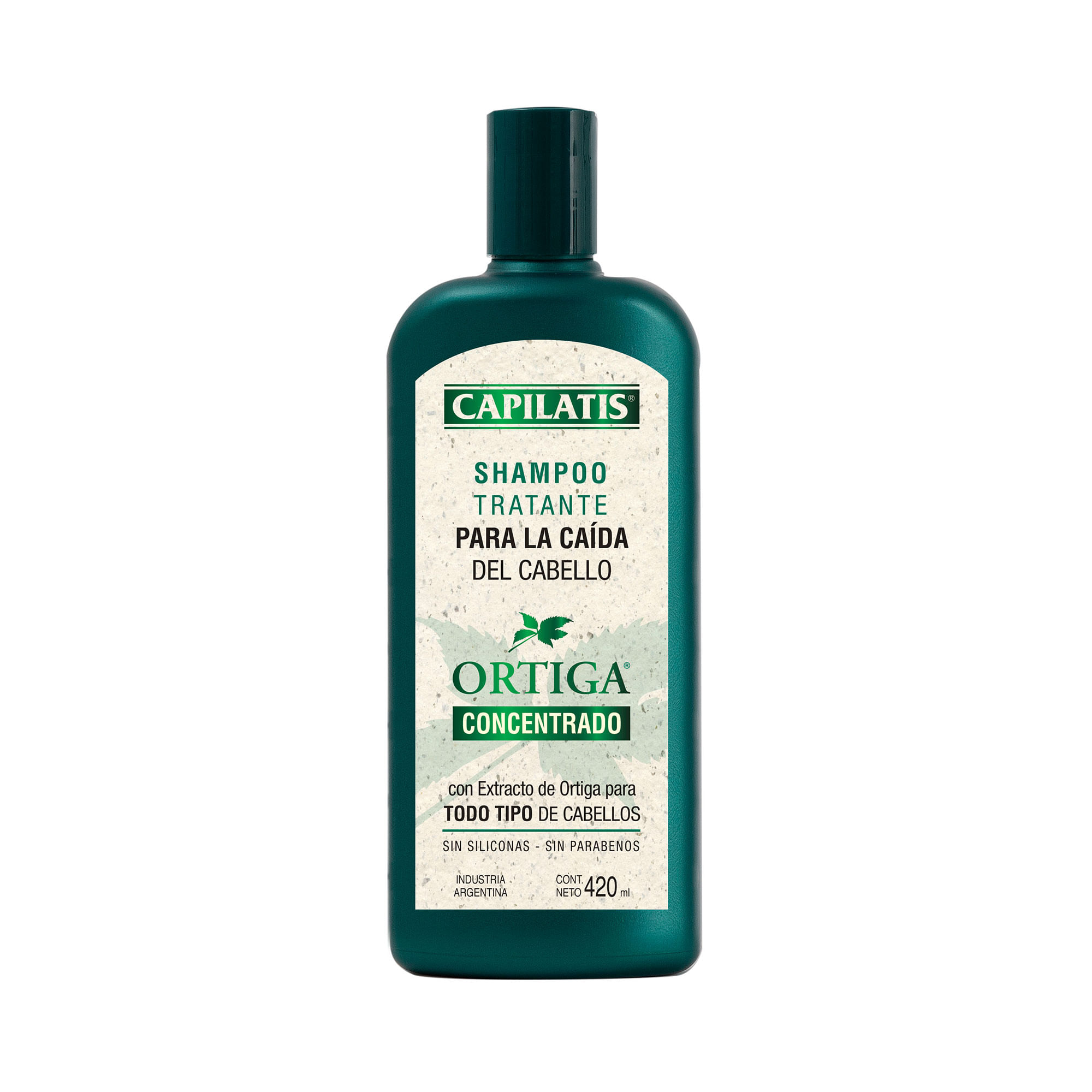 Shampoo Capilatis Tratante Ortiga Concentrado 420ml